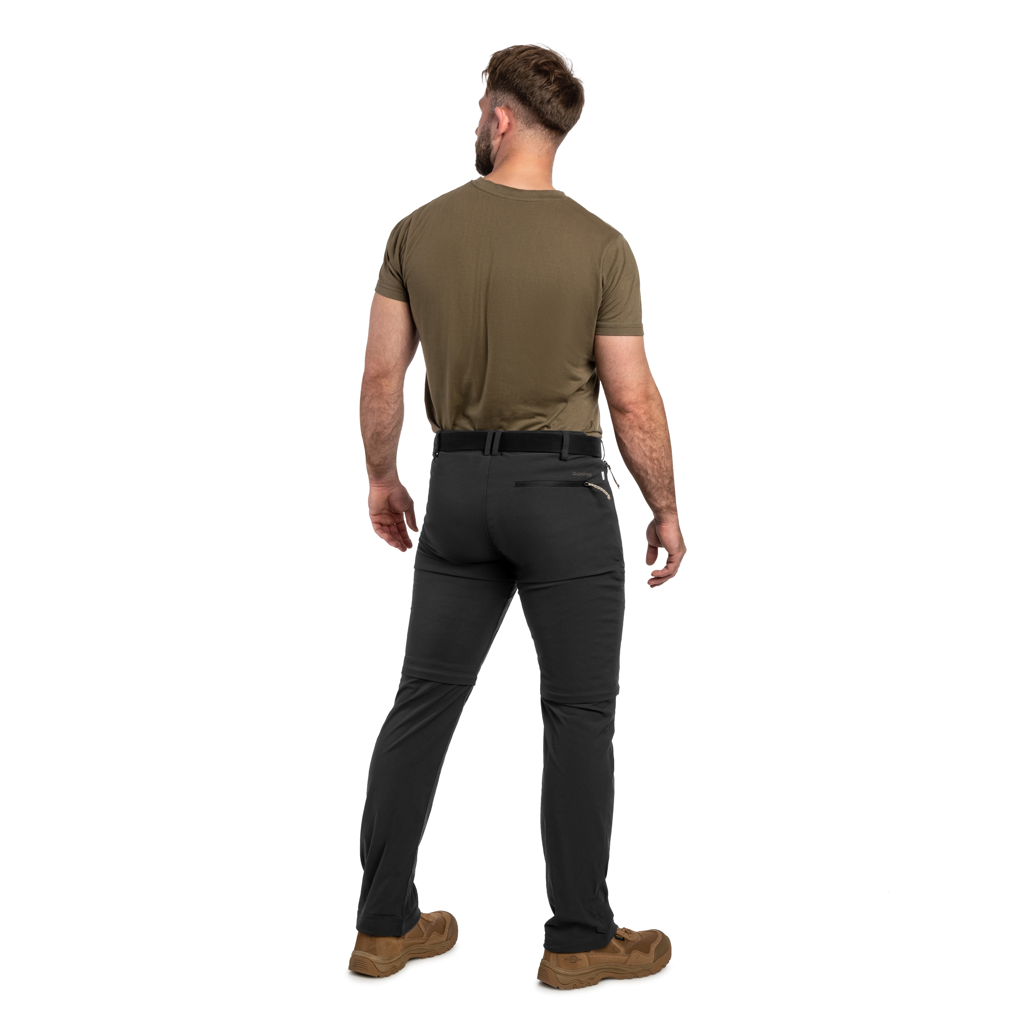 Craghoppers NosiLife Pro Convertible III Pants - Black Pepper