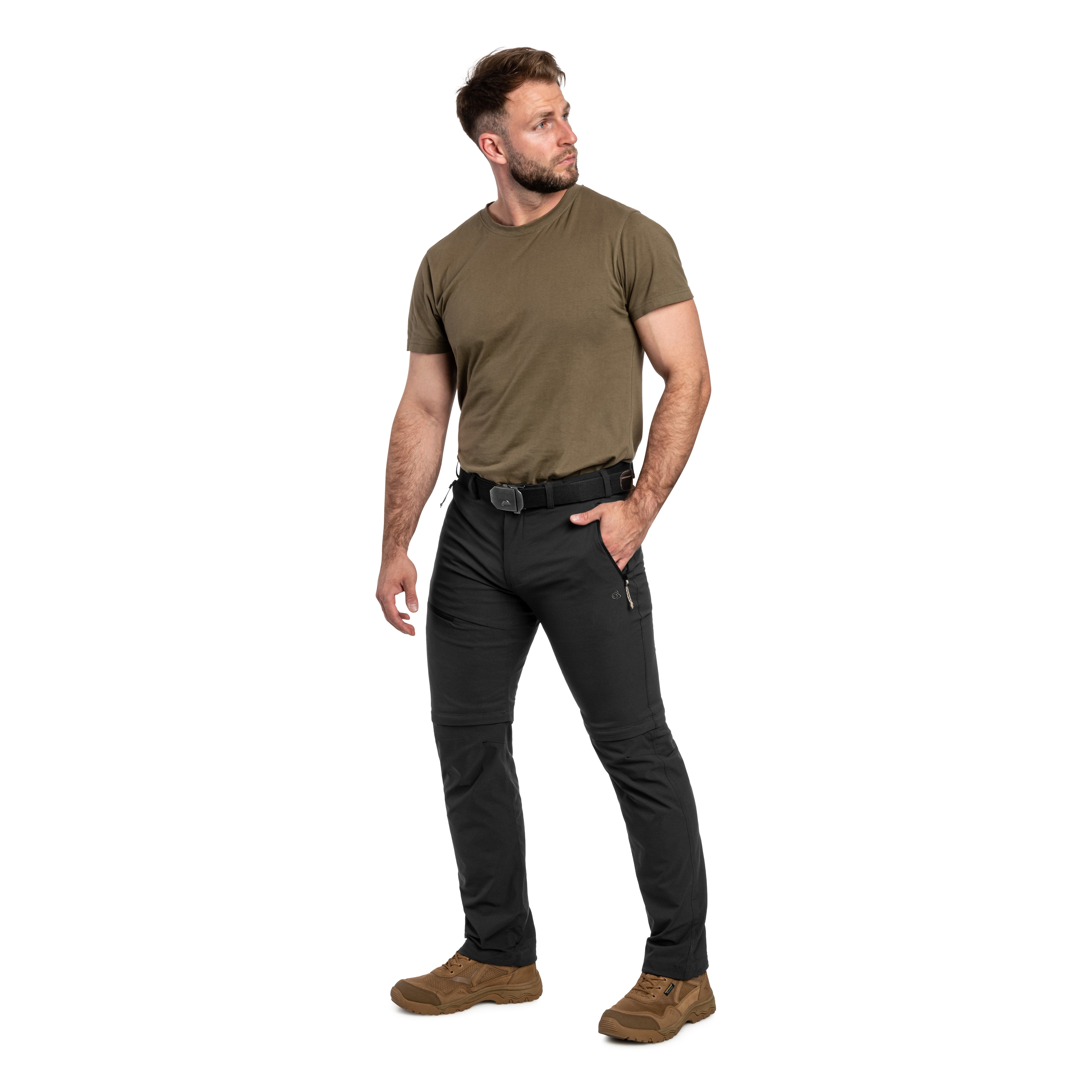 Craghoppers NosiLife Pro Convertible III Pants - Black Pepper