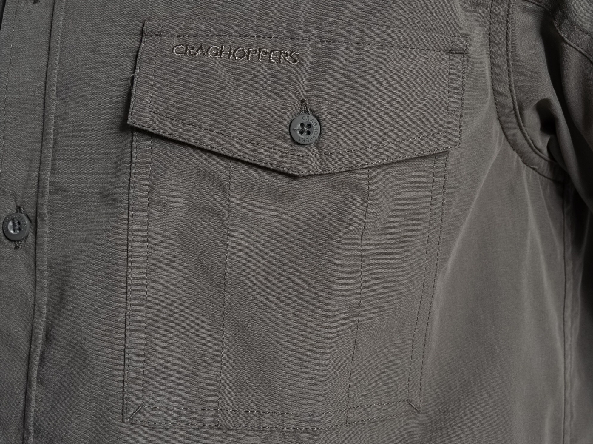 Craghoppers Kiwi II Long Sleeved Shirt - Cedar