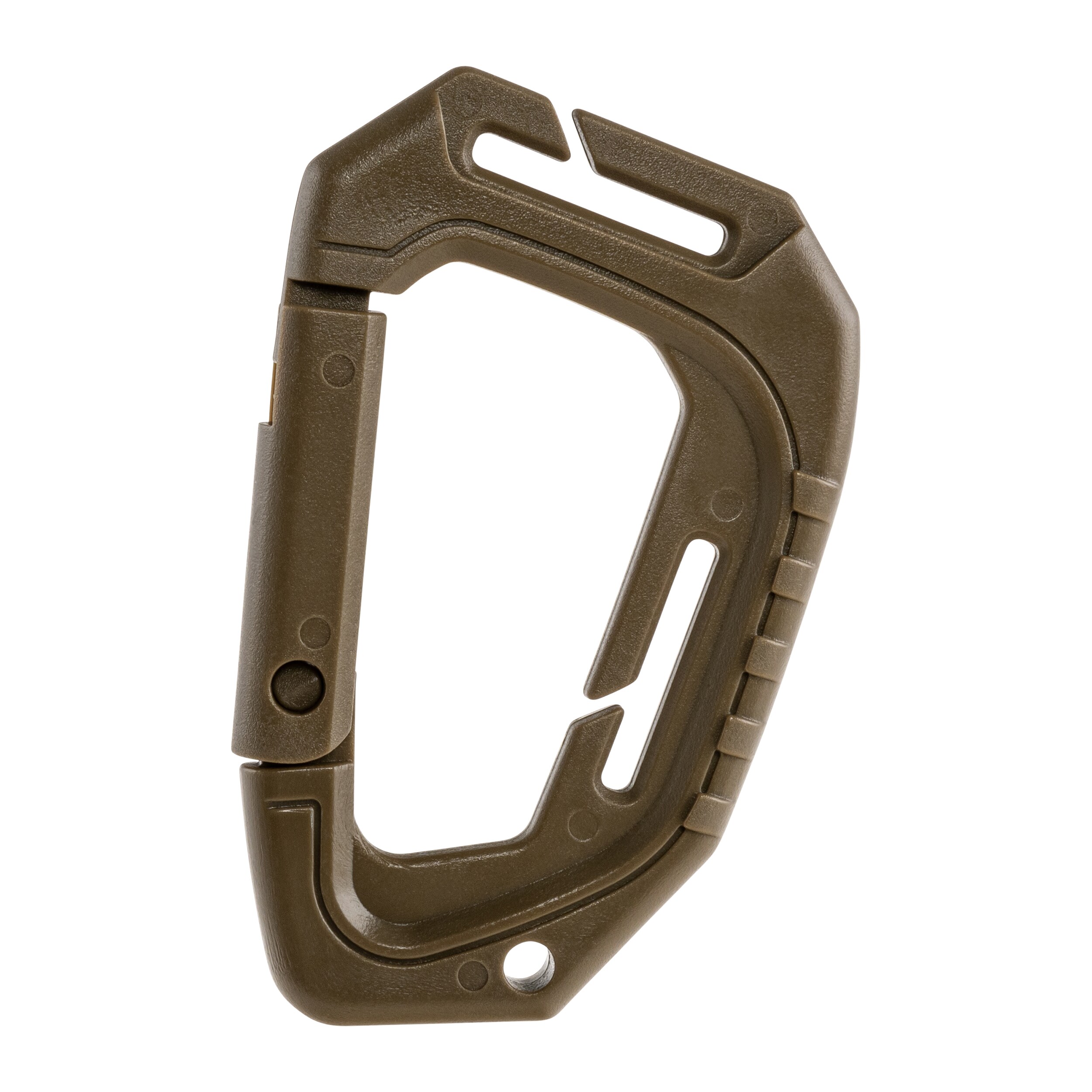 Brytzky Tactical GripLock 1 Carabiner Coyote - 3 pcs.
