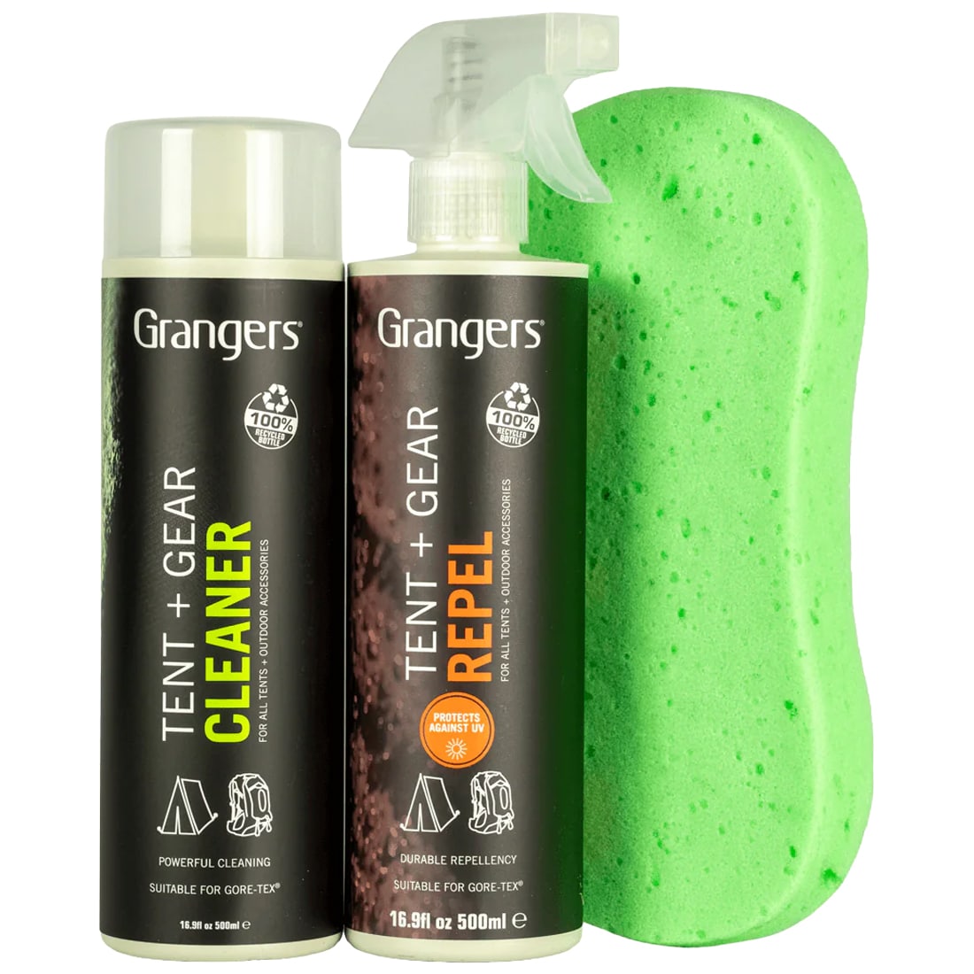 Grangers Tent + Gear Care Kit - 2 x 500 ml