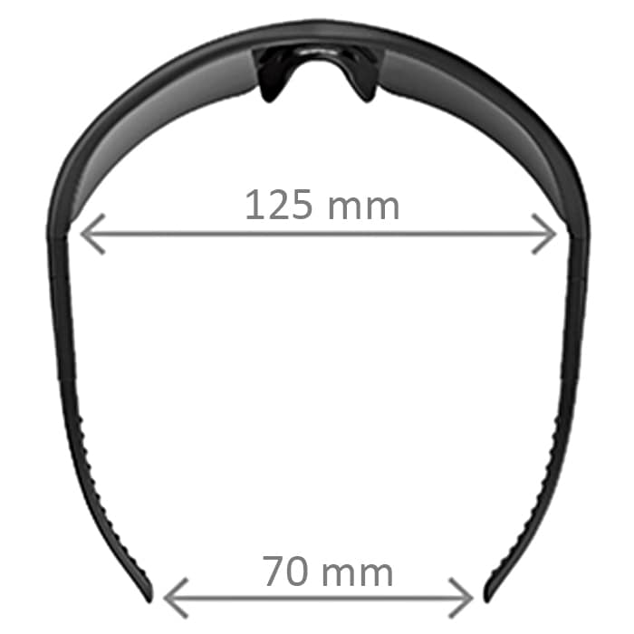 Swiss Eye Raptor Small Tactical Glasses - Black