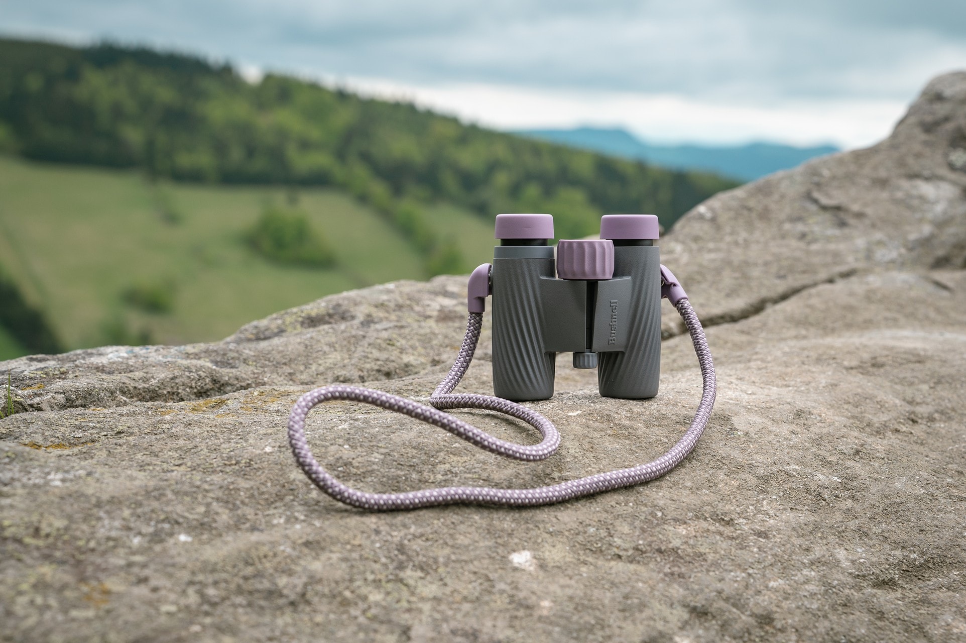 Bushnell A1 Compact 10x25 Binoculars - Plum Purple