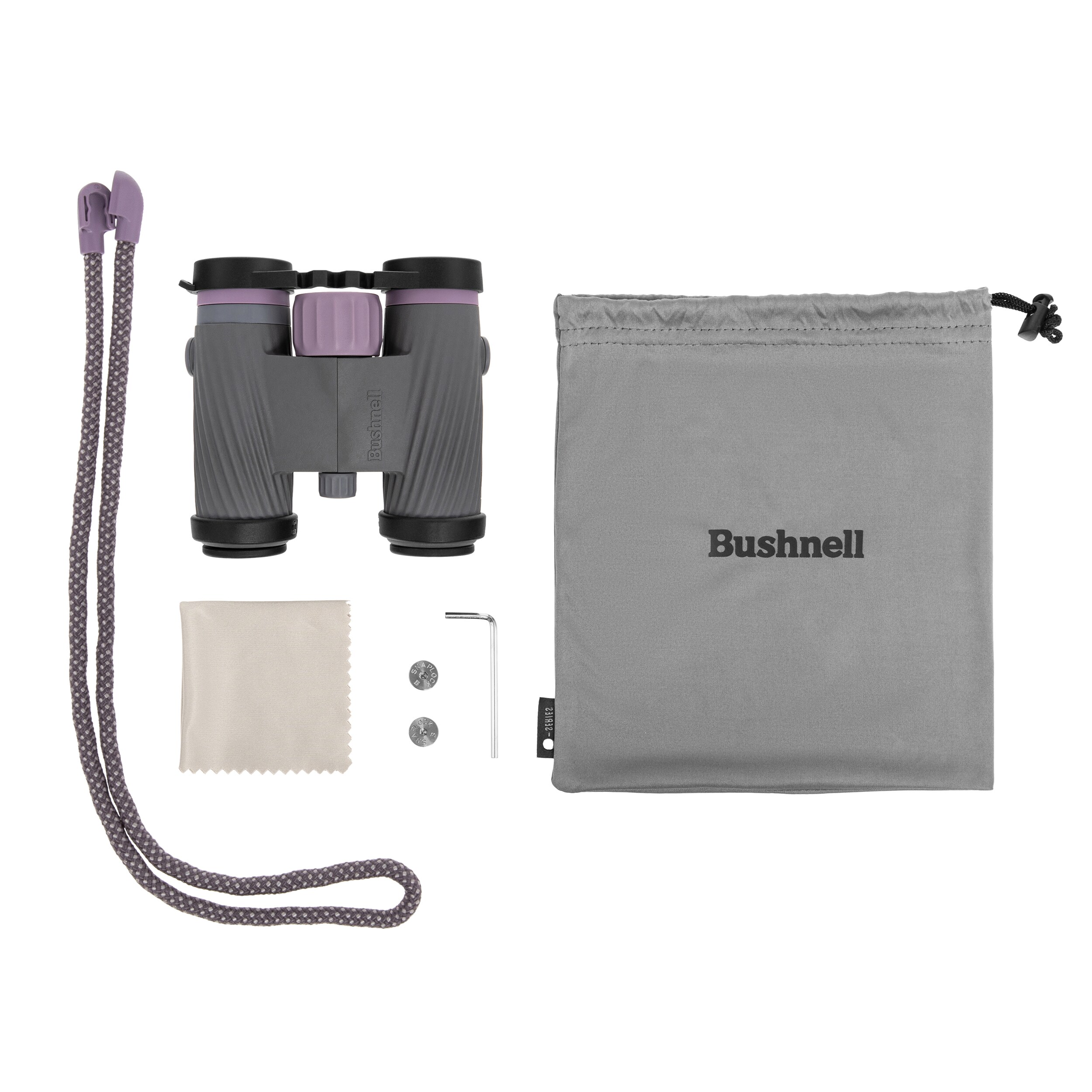 Bushnell A1 Compact 8x25 Binoculars - Plum Purple