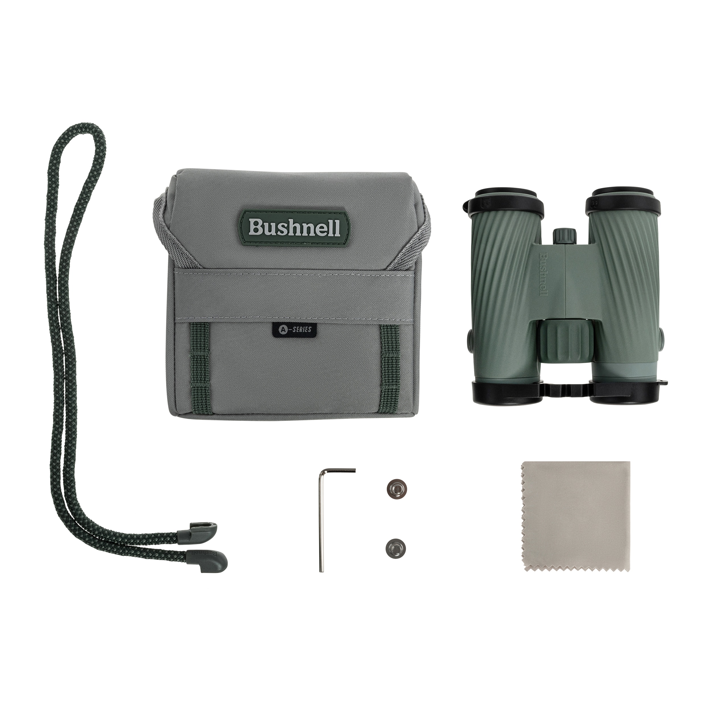 Bushnell A3 Mid-Size 8x32 Binoculars - Laurel Green