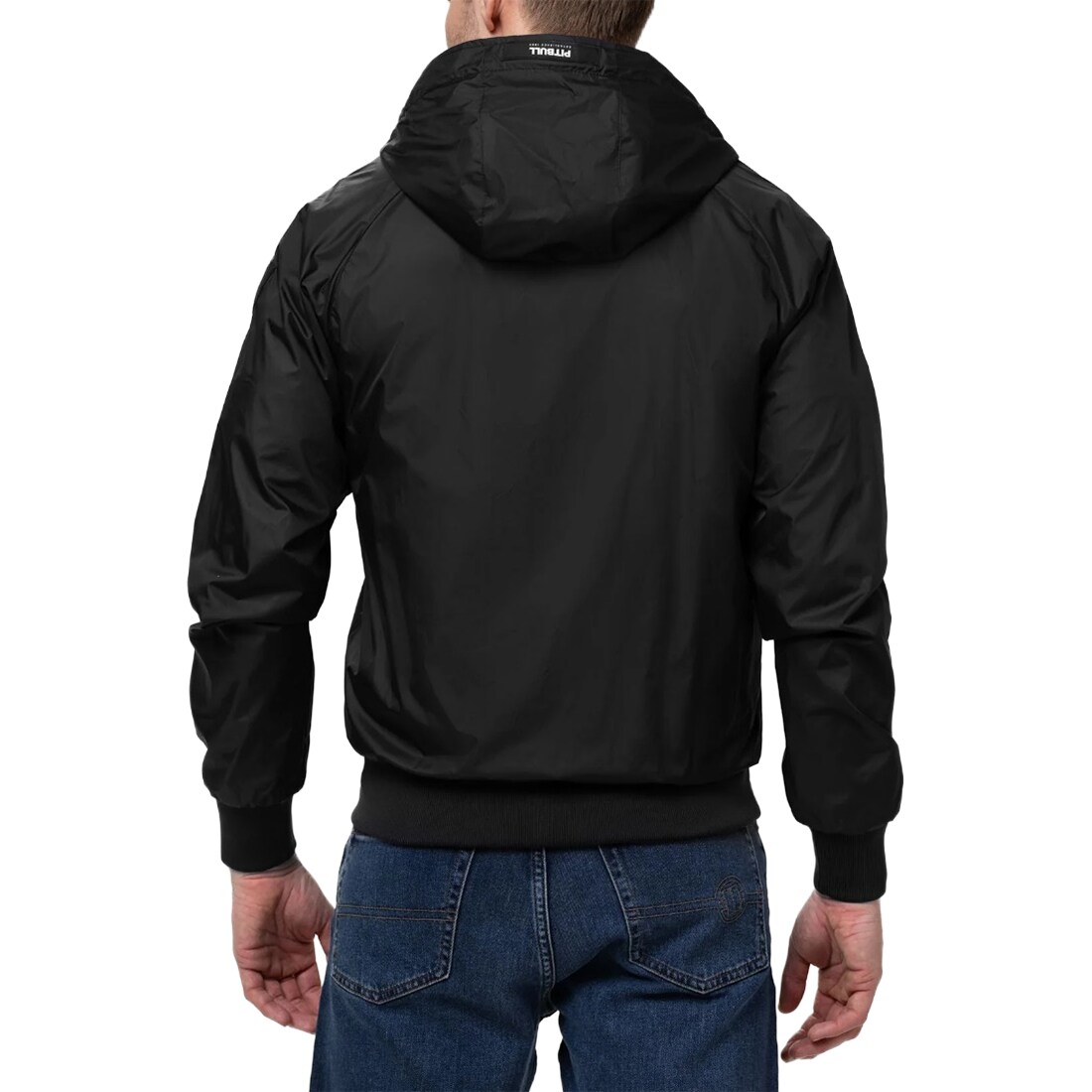 Pitbull Athletic Logo II Hooded Jacket - Black