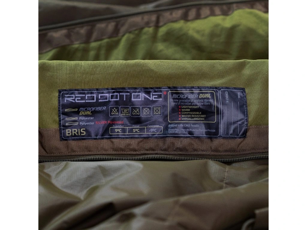 Red Dot One Bris RX Sleeping Bag - Olive