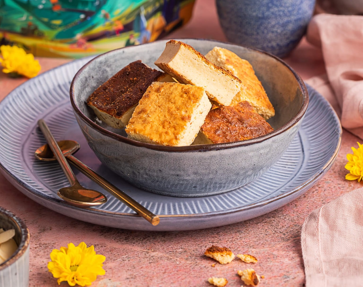 Lyommy Freeze-dried Food Basque cheesecake 75 g/452 kcal