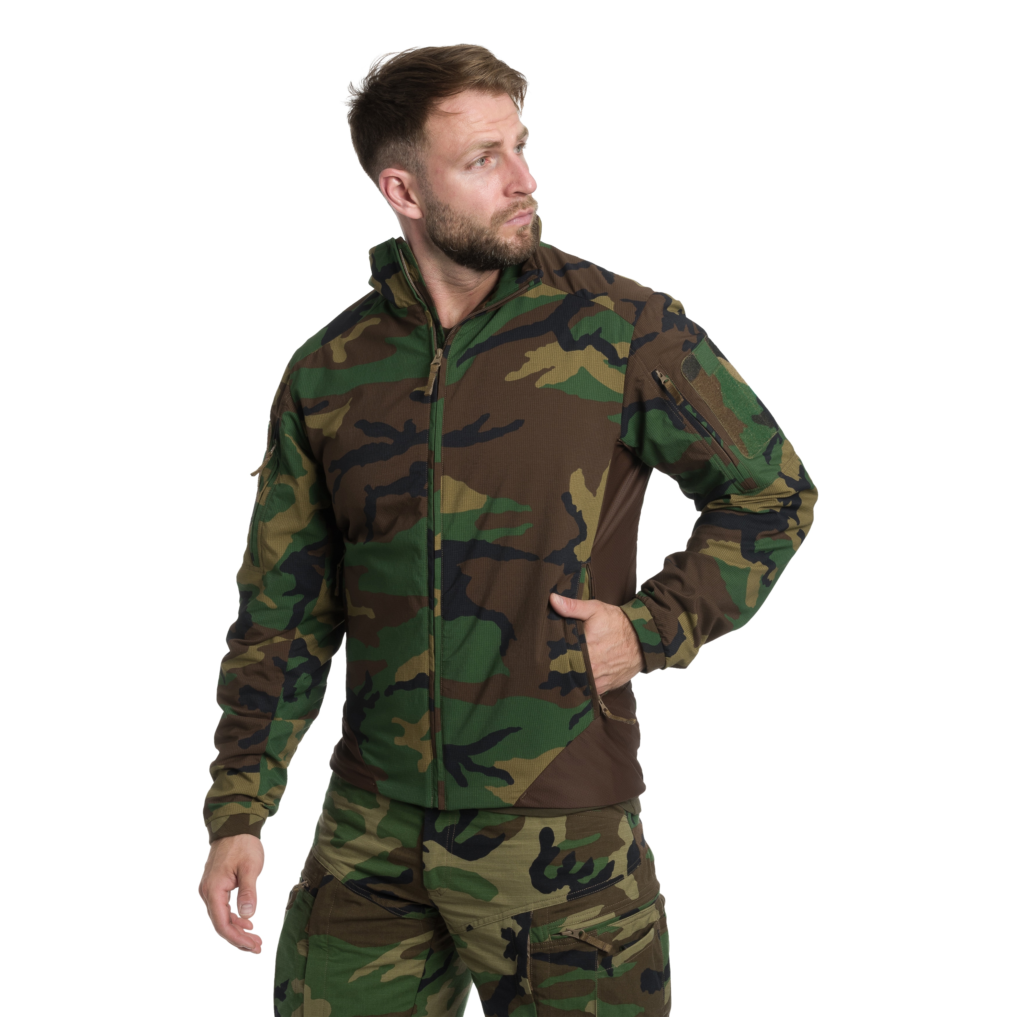 UF PRO Hunter FZ Gen.3 Tactical Softshell Jackeet - Woodland