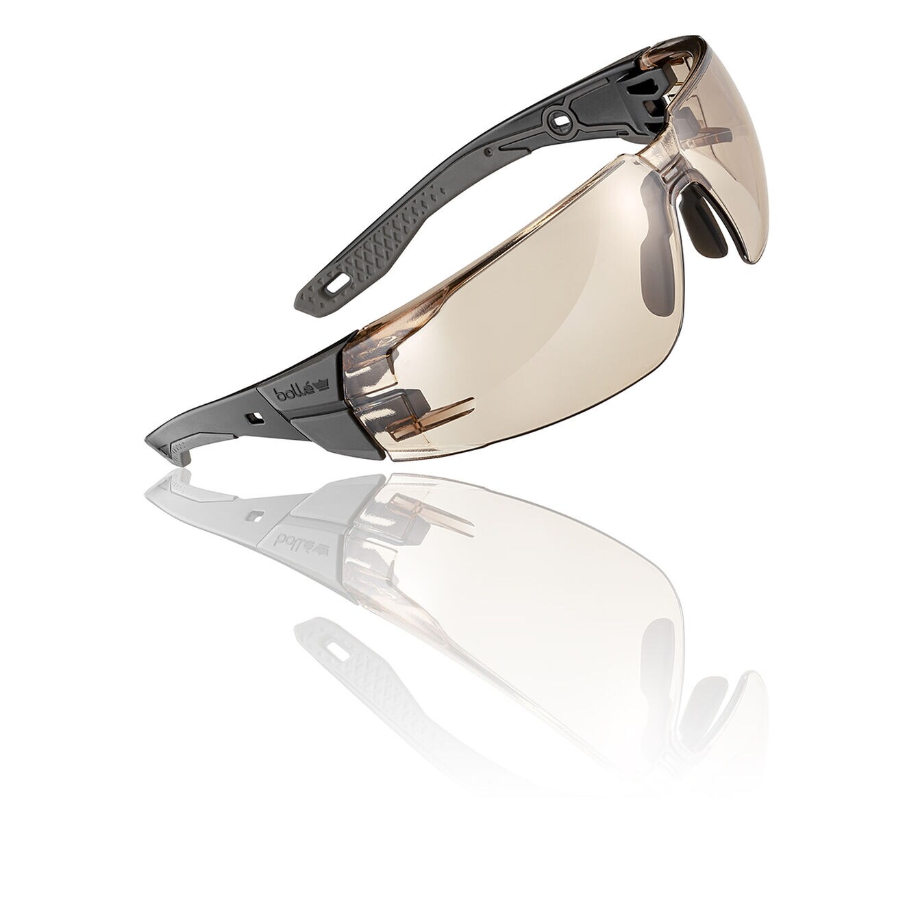 Bolle Rush+ 2.0 Small Tactical Glasses - Grey/Copper