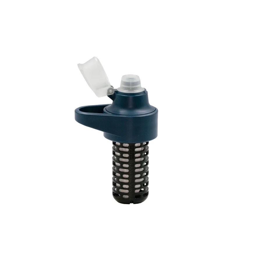 Katadyn BeFree AC Filter Roll-Up Bottle 1 l - Slate Blue