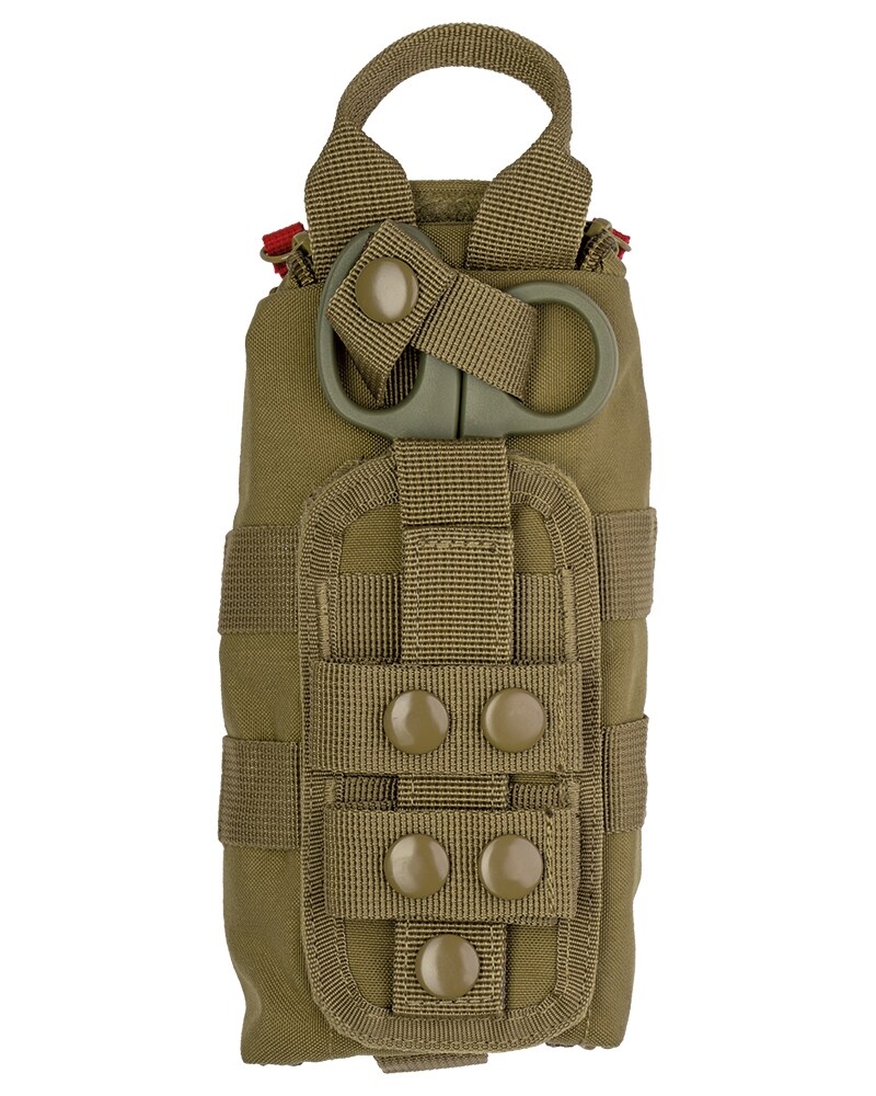 Mil-Tec IFAK Rapid Pack First Aid Kit + scissors - Olive