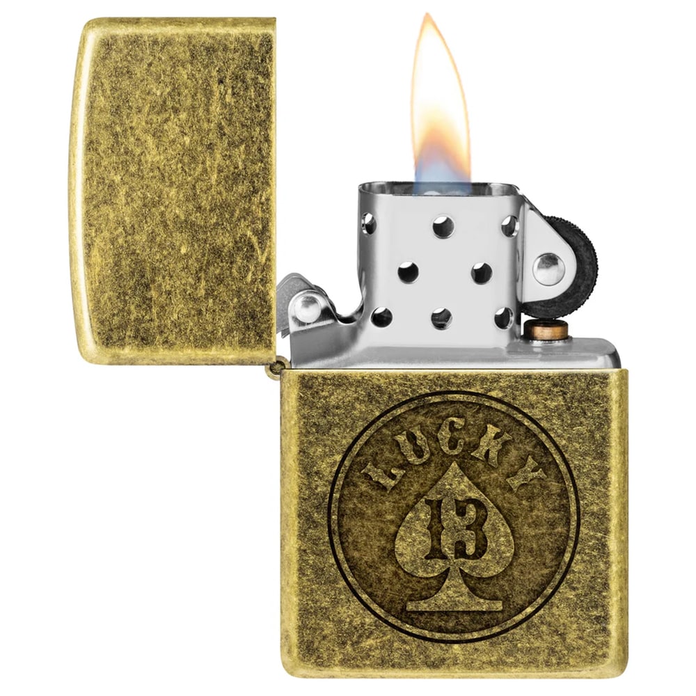 Zippo Lucky 13 Gasoline Lighter