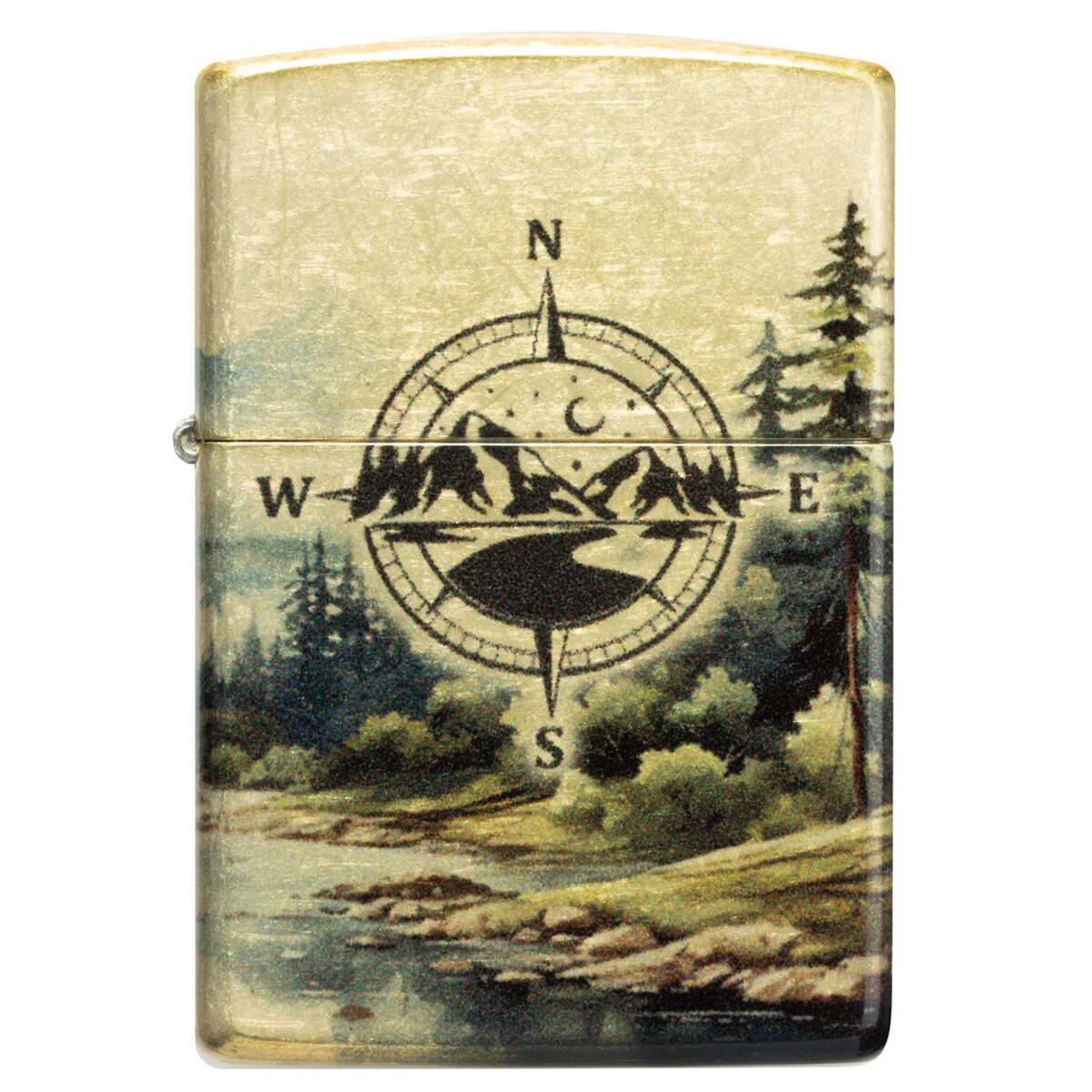 Zippo Watercolor Wilderness Gasoline Lighter