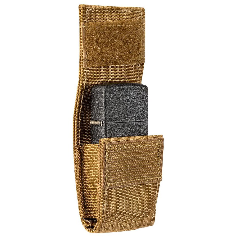 Zippo Crackle Gasoline Lighter with pouch - Coyote