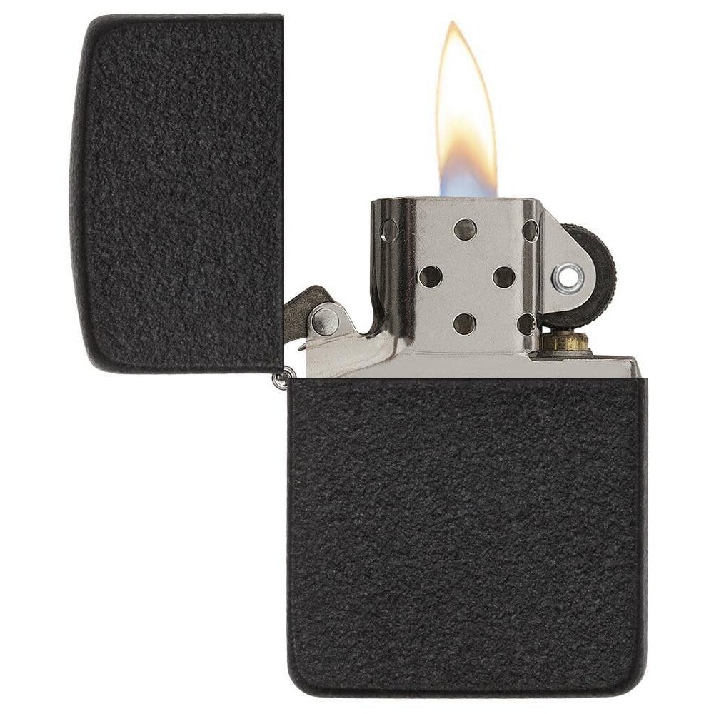Zippo Crackle Gasoline Lighter with pouch - Coyote