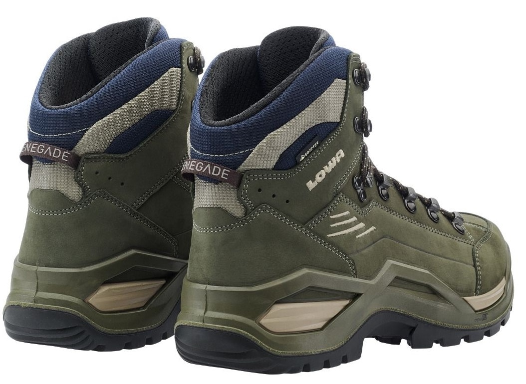 Lowa Renegade EVO GTX MID Boots - Olive/Navy