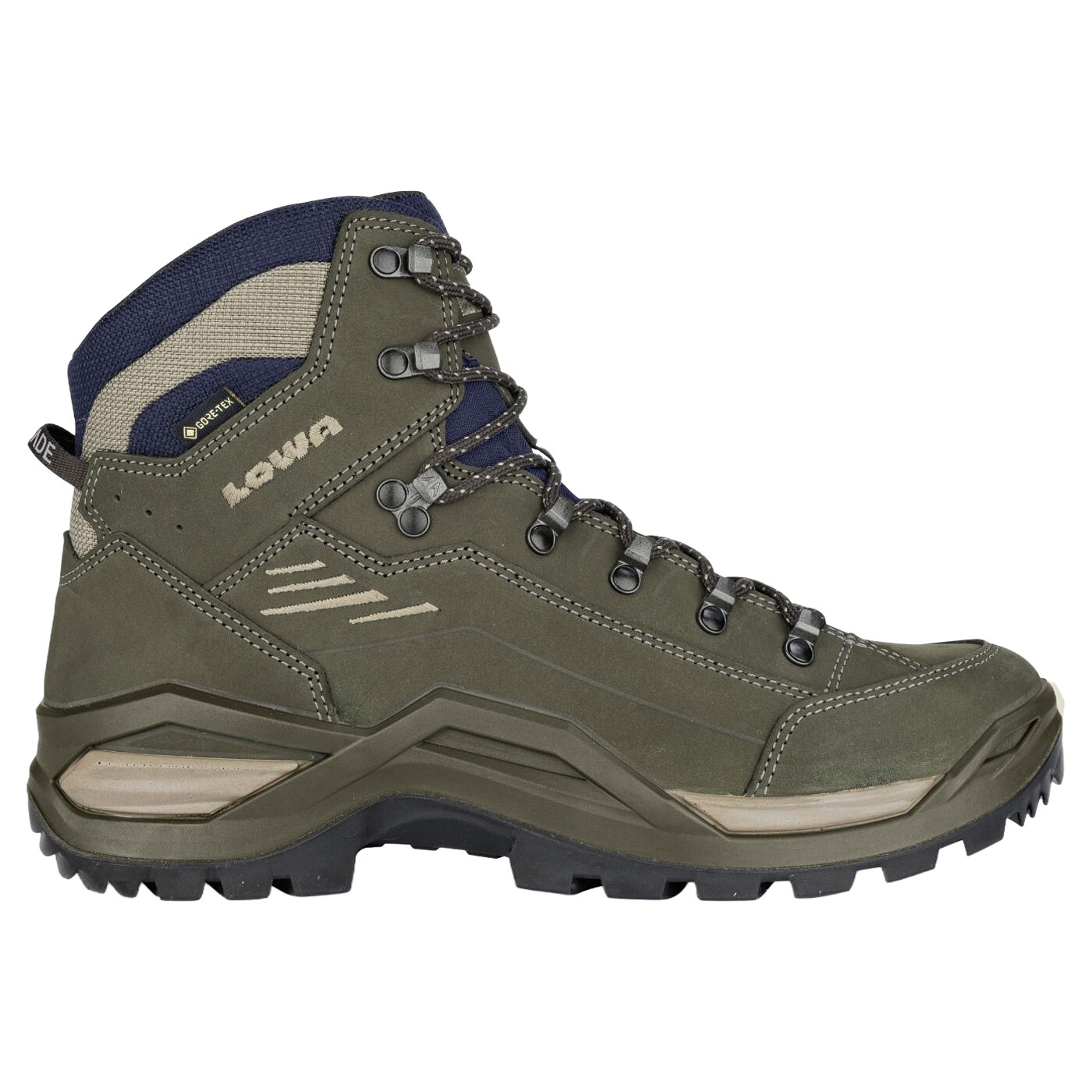 Lowa Renegade EVO GTX MID Boots - Olive/Navy