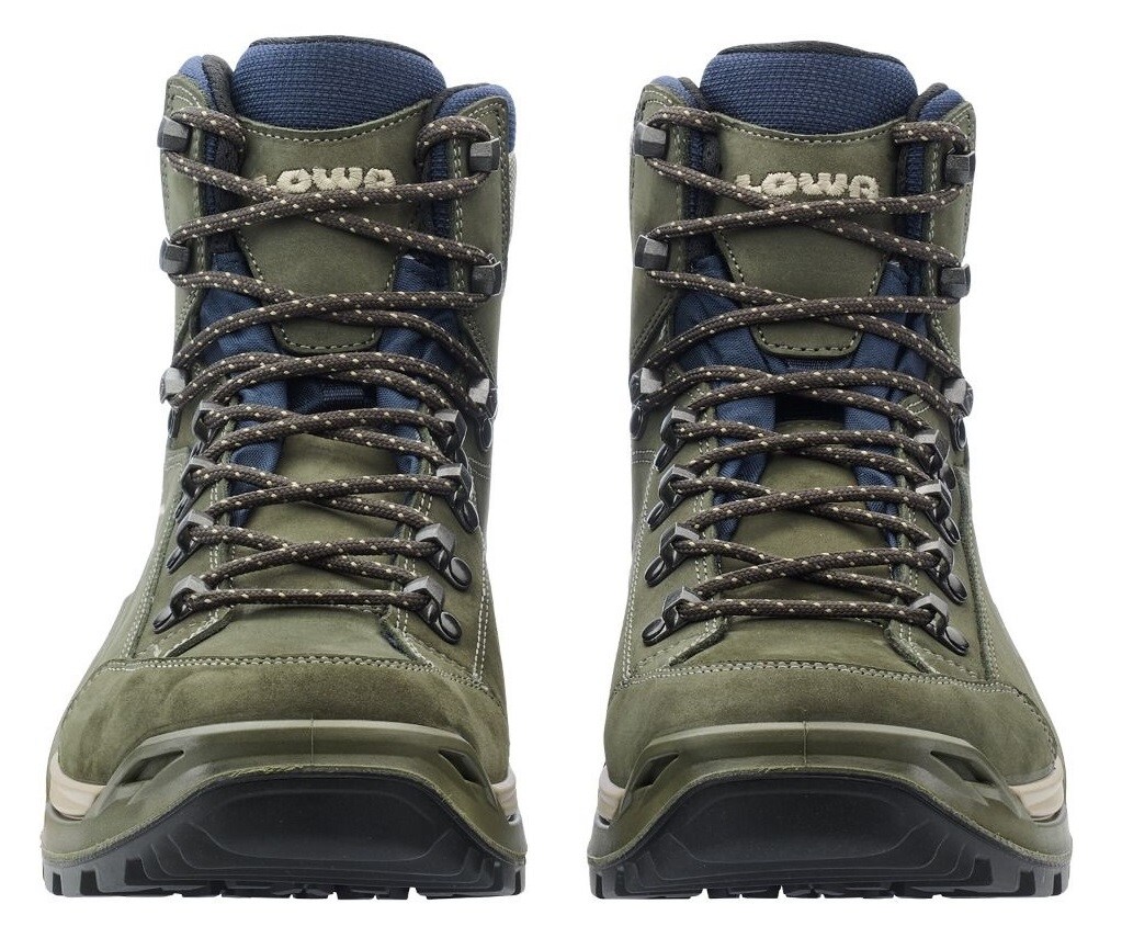 Lowa Renegade EVO GTX MID Boots - Olive/Navy