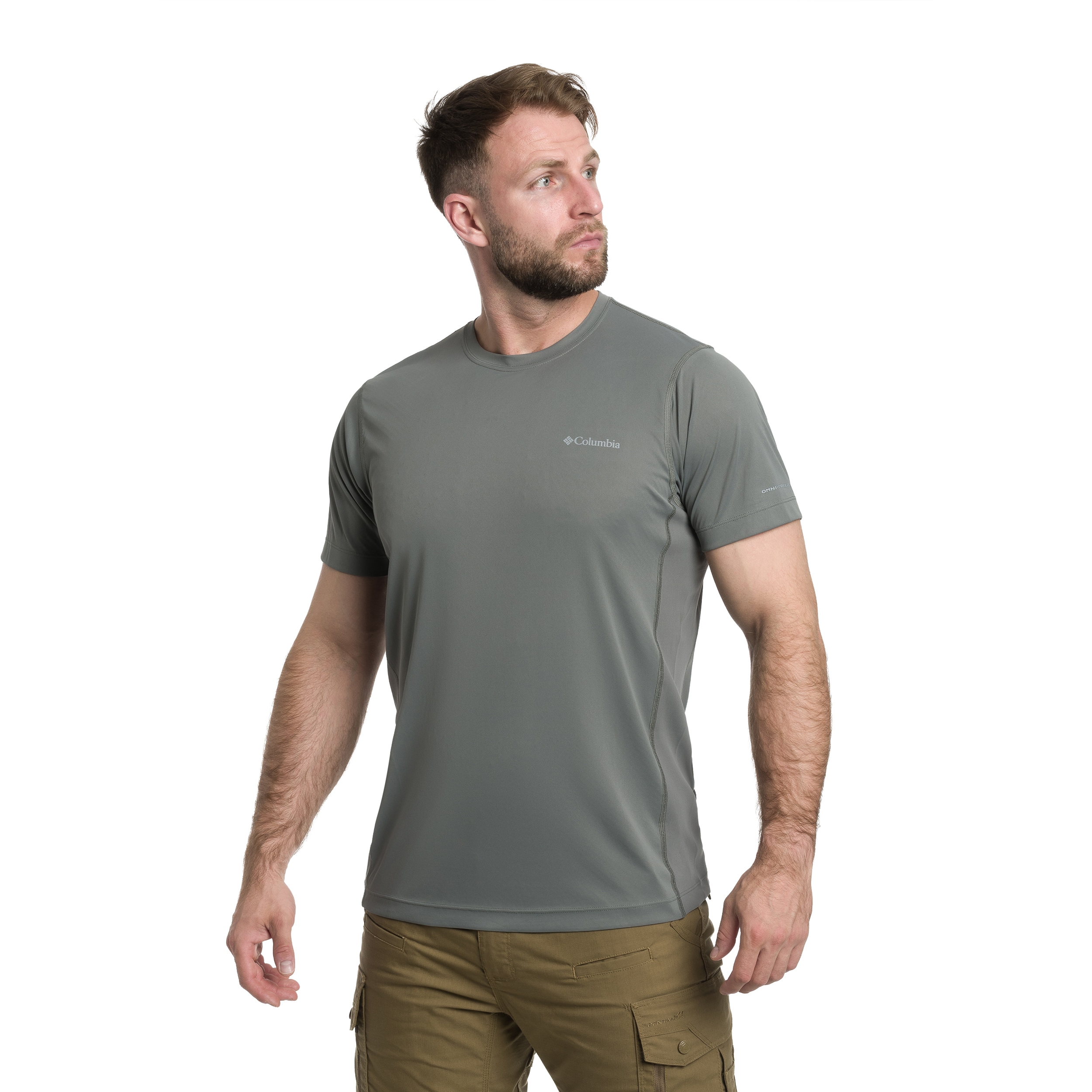 Columbia Zero Rules Light Technical Short Sleeve Thermal T-shirt - City Grey