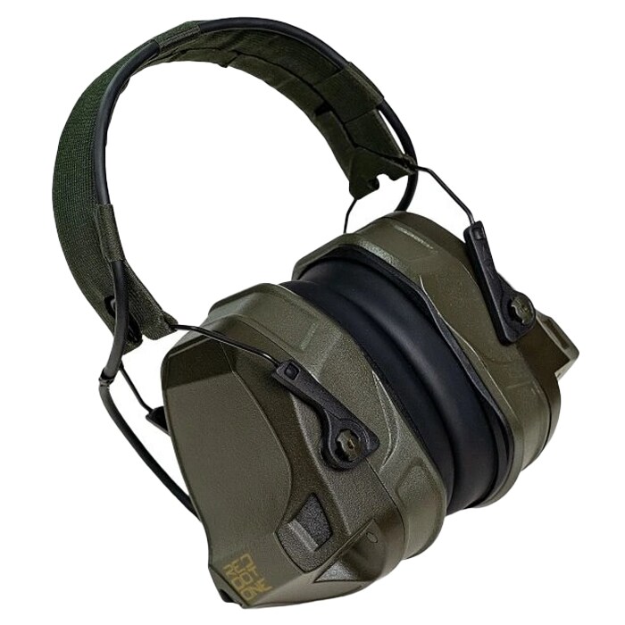 Red Dot One TEEP LINK EX Active Hearing Protectors - Green