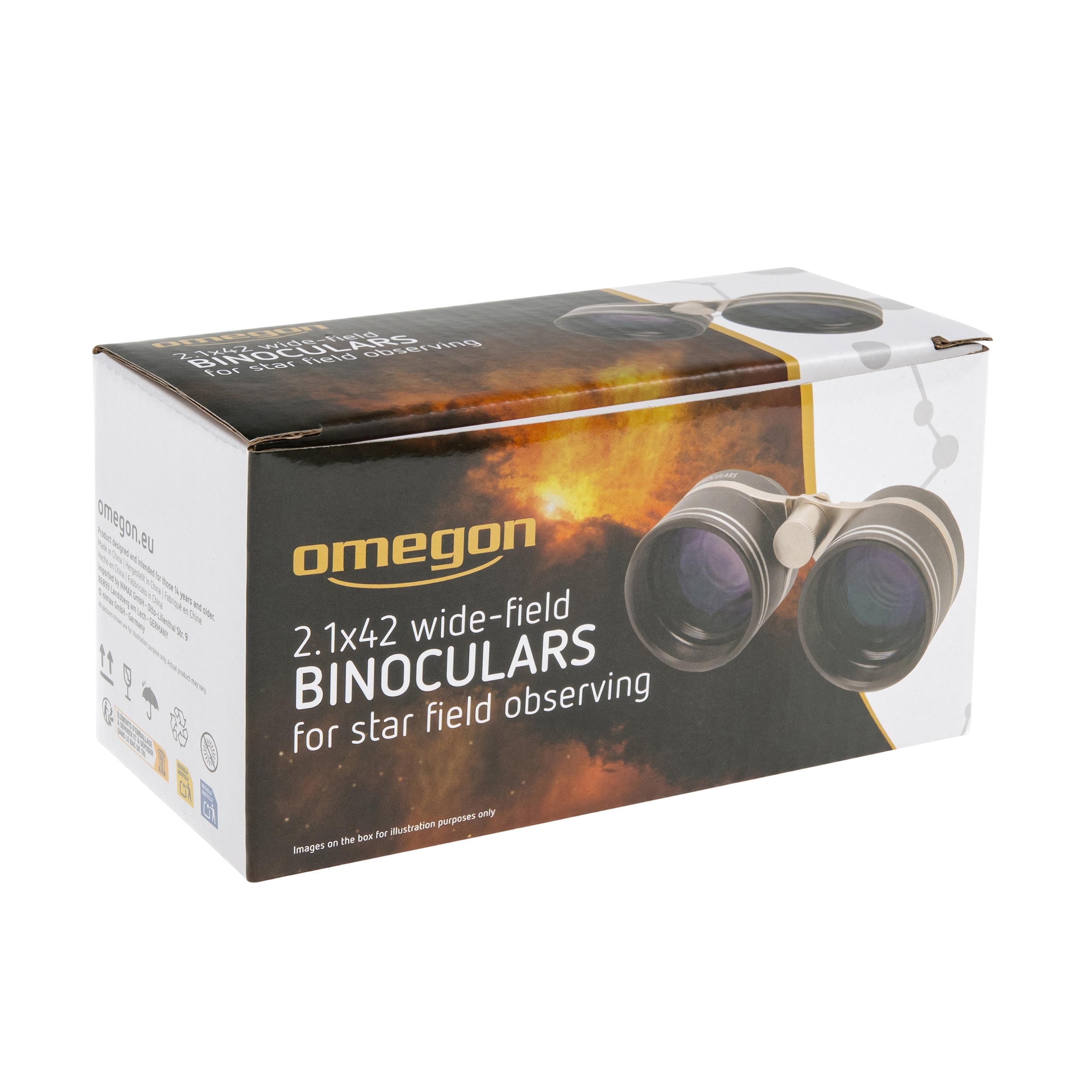 Omegon 2.1x42 Binoculars