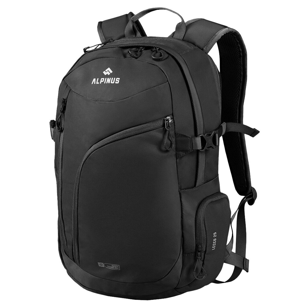 Alpinus Lecco Backpack 25 l - Black