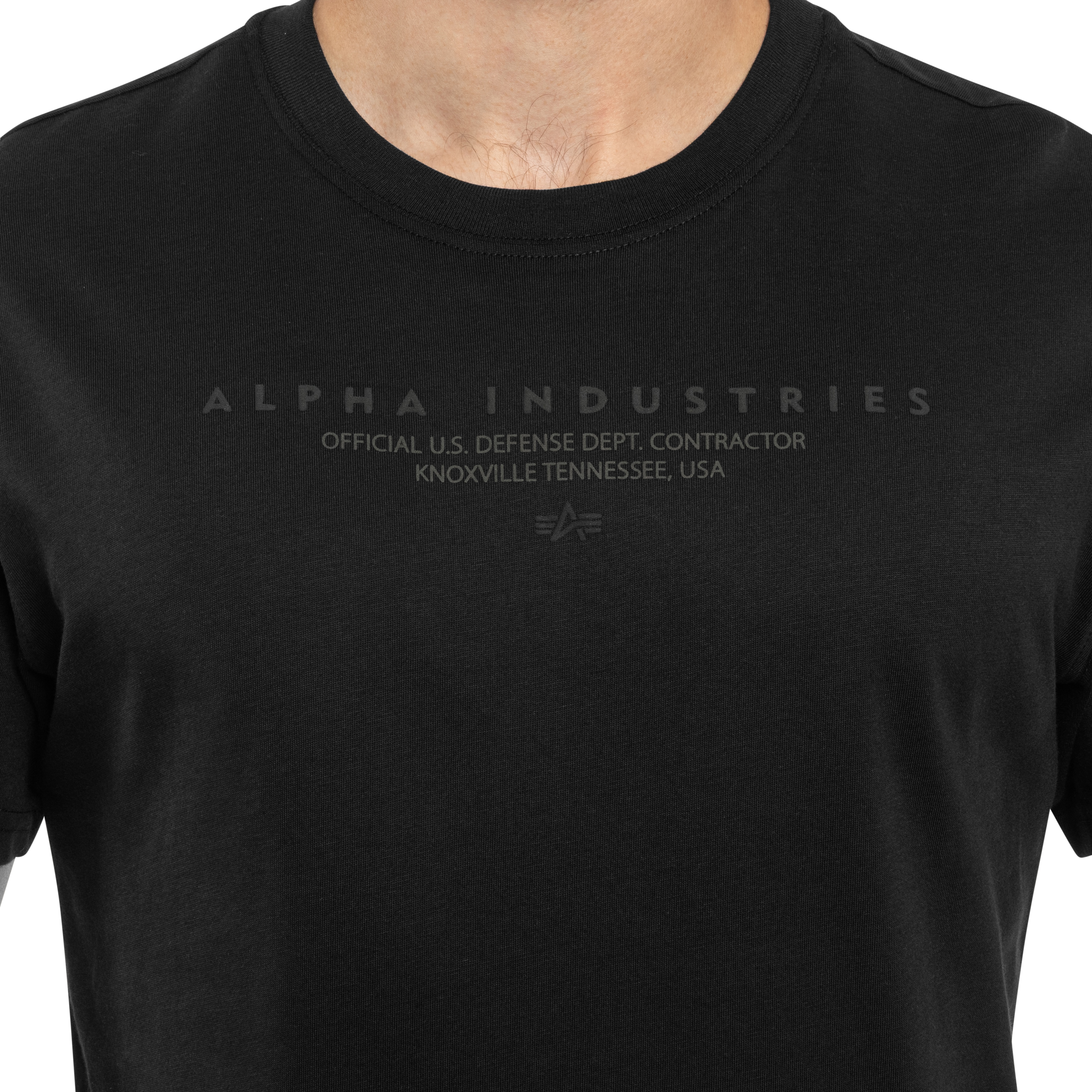Alpha Industries DTM Alpha T-Shirt - Black