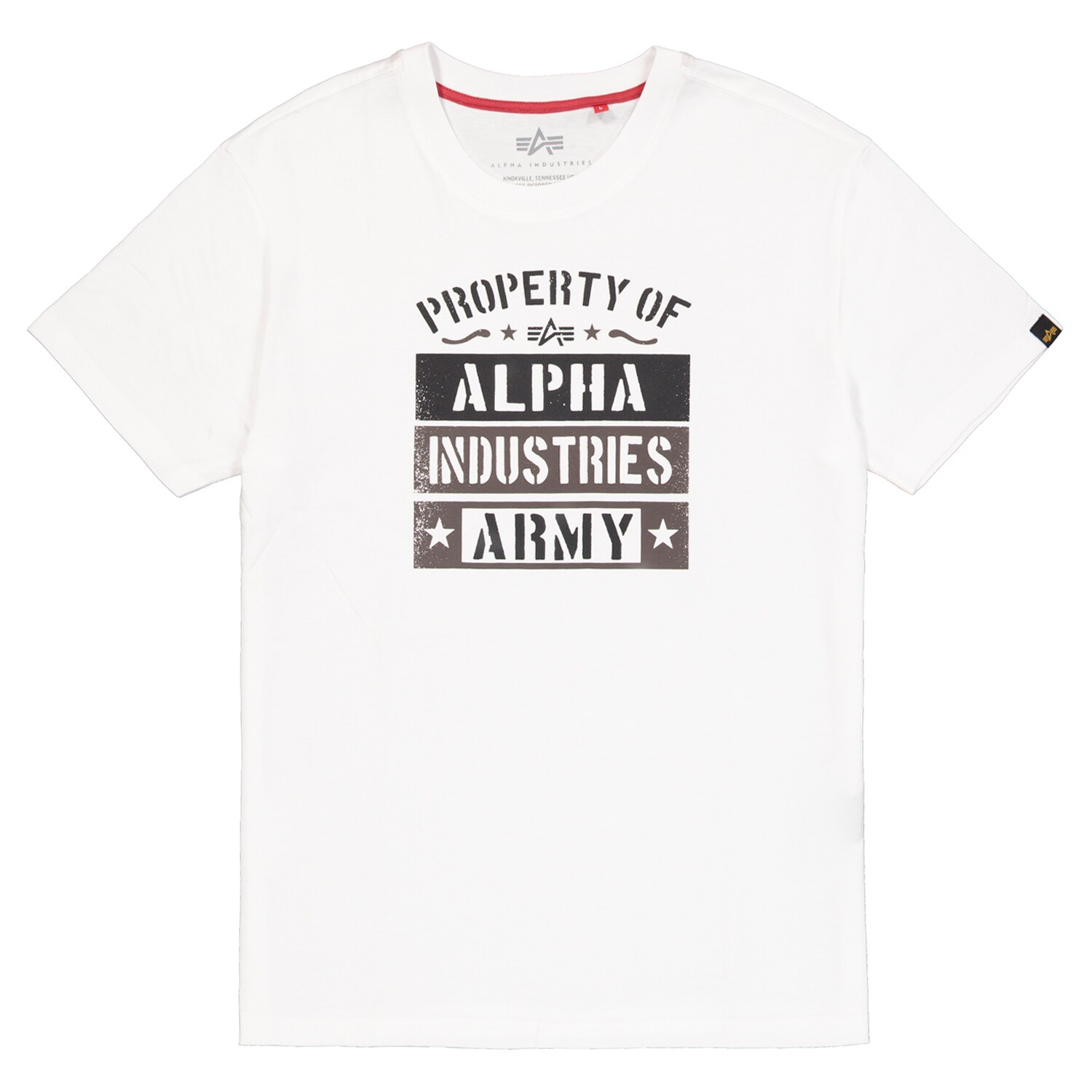 Alpha Industries Army Property T-shirt - White
