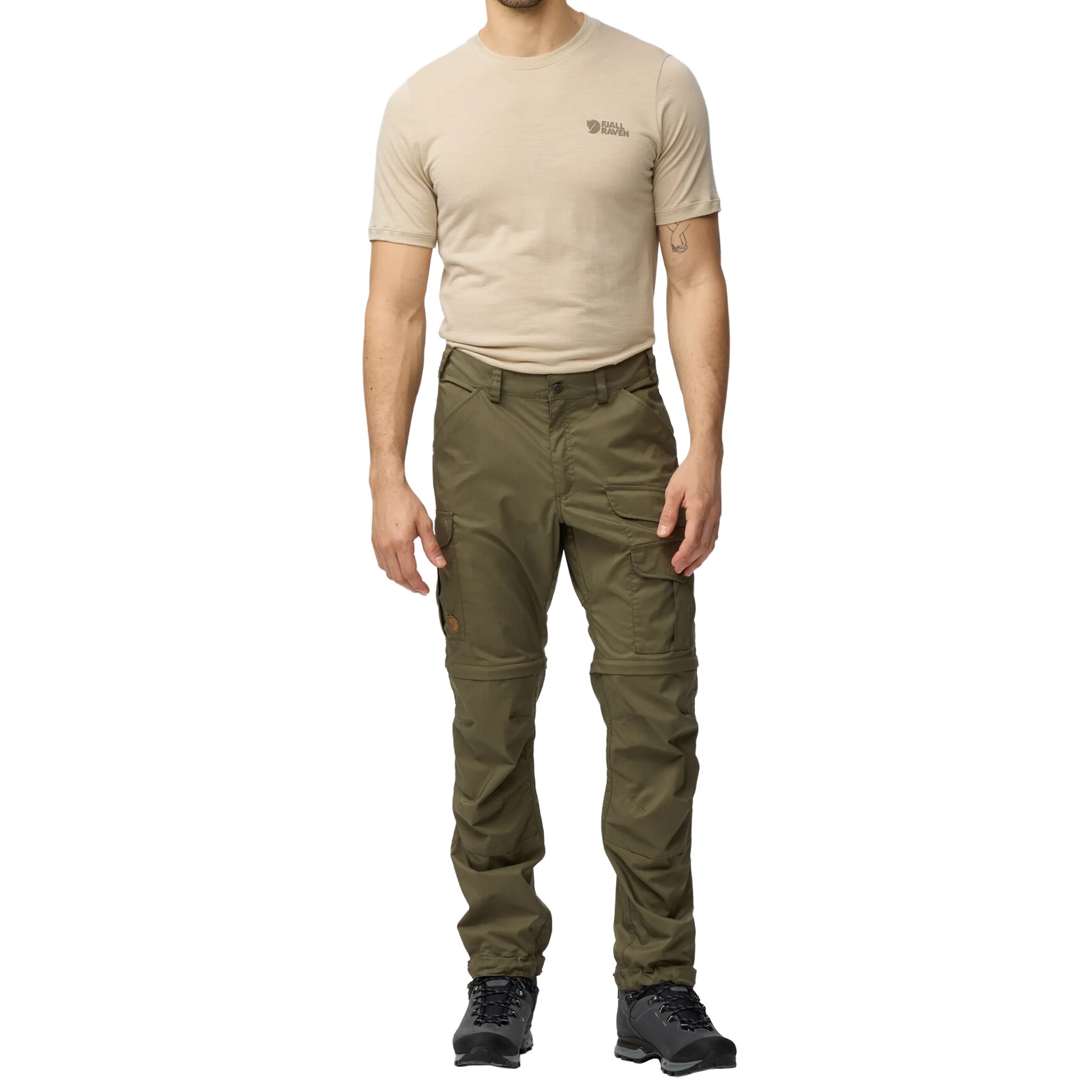 Fjallraven Vidda Pro Lite Zip-Off TRS Pants - Laurel Green