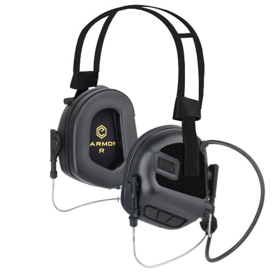 Earmor M31N-Mark 3 MilPro Active Hearing Protectors - Black