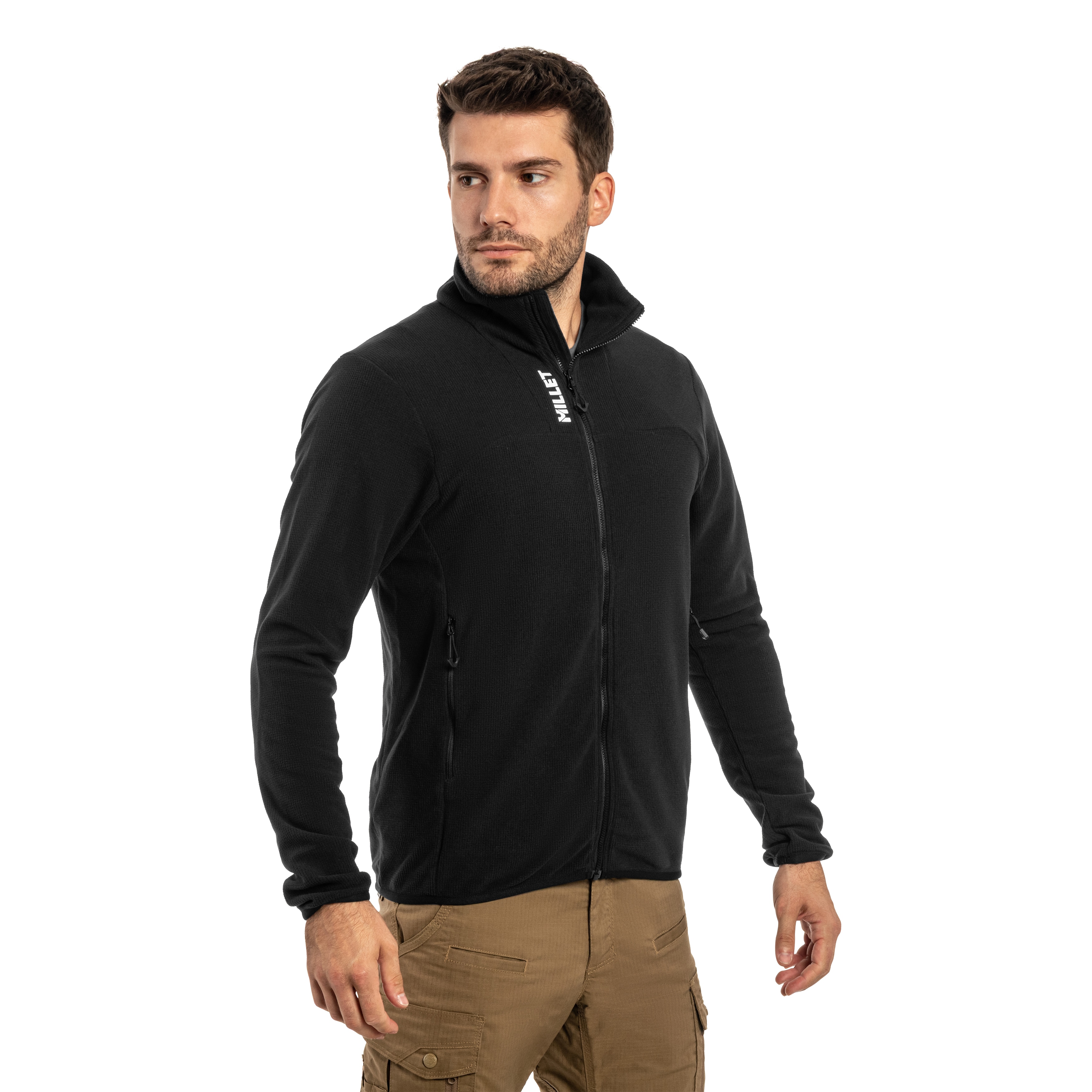 Millet Fleece Ubic Lightgrid - Black