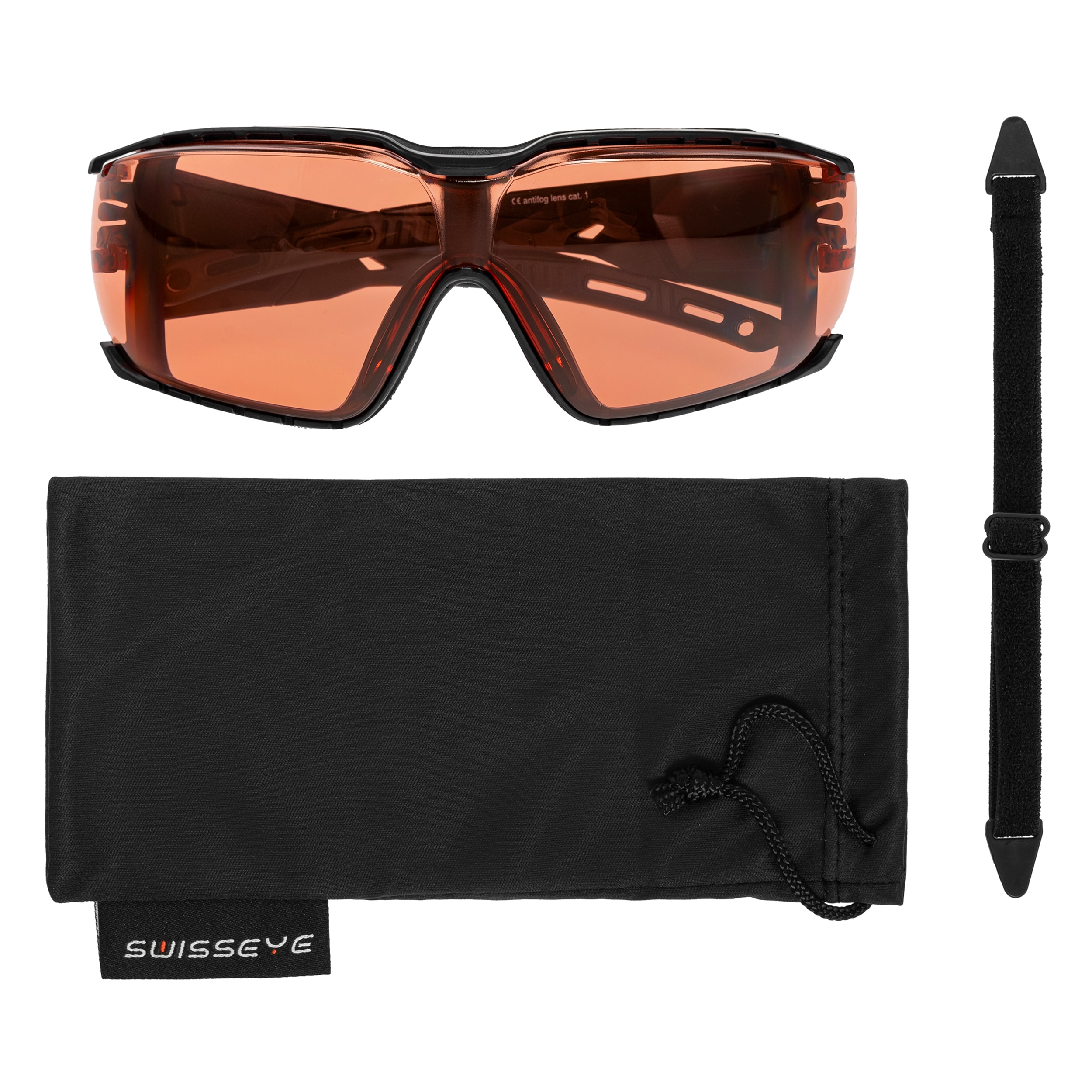 Swiss Eye TargetV620 Tactical Glasses - Orange/Black