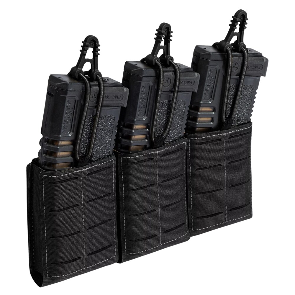 Lindnerhof Rifle Magazine Pouch AR15 Triple MX416-3 - Black