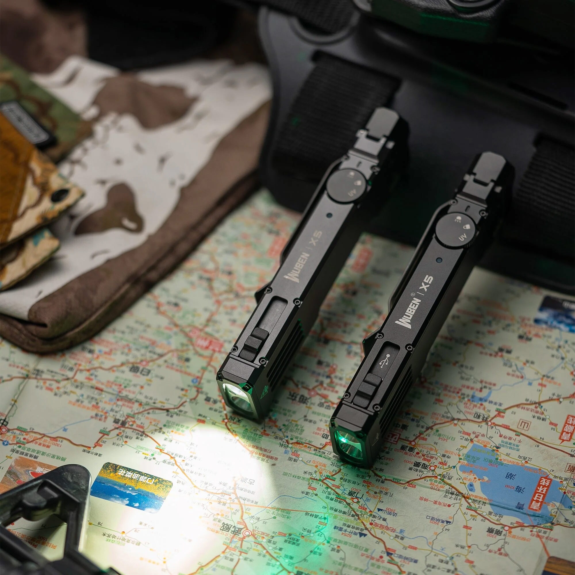 Wuben X5 Class One Torch 1300 Lumens - Grey