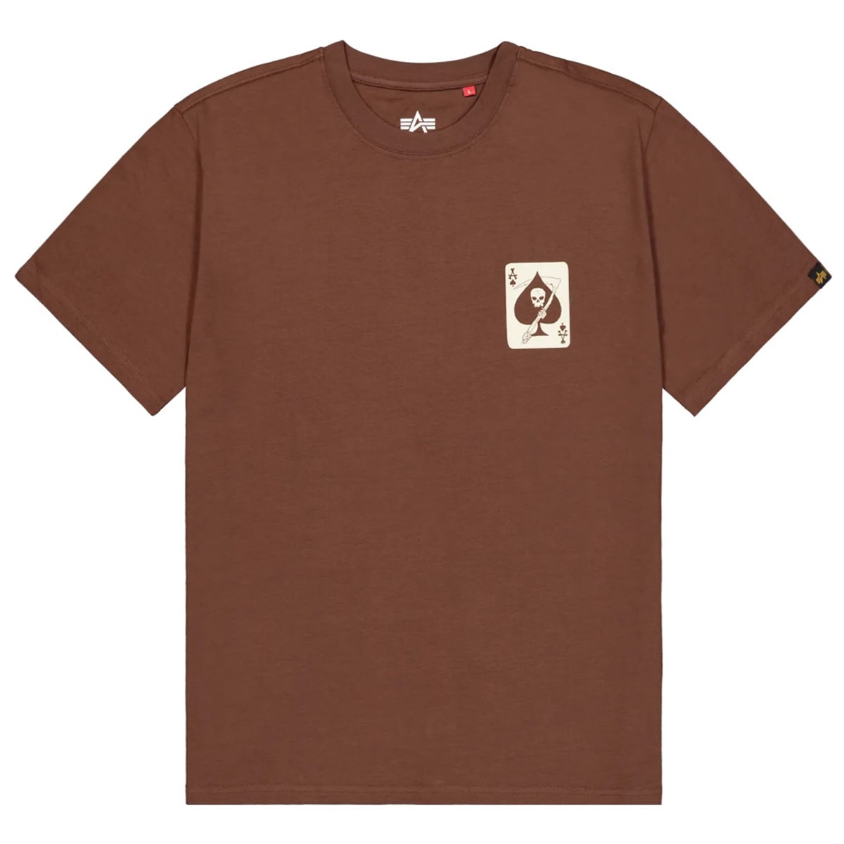 Alpha Industries Skull Ops T-shirt - Powder Brown
