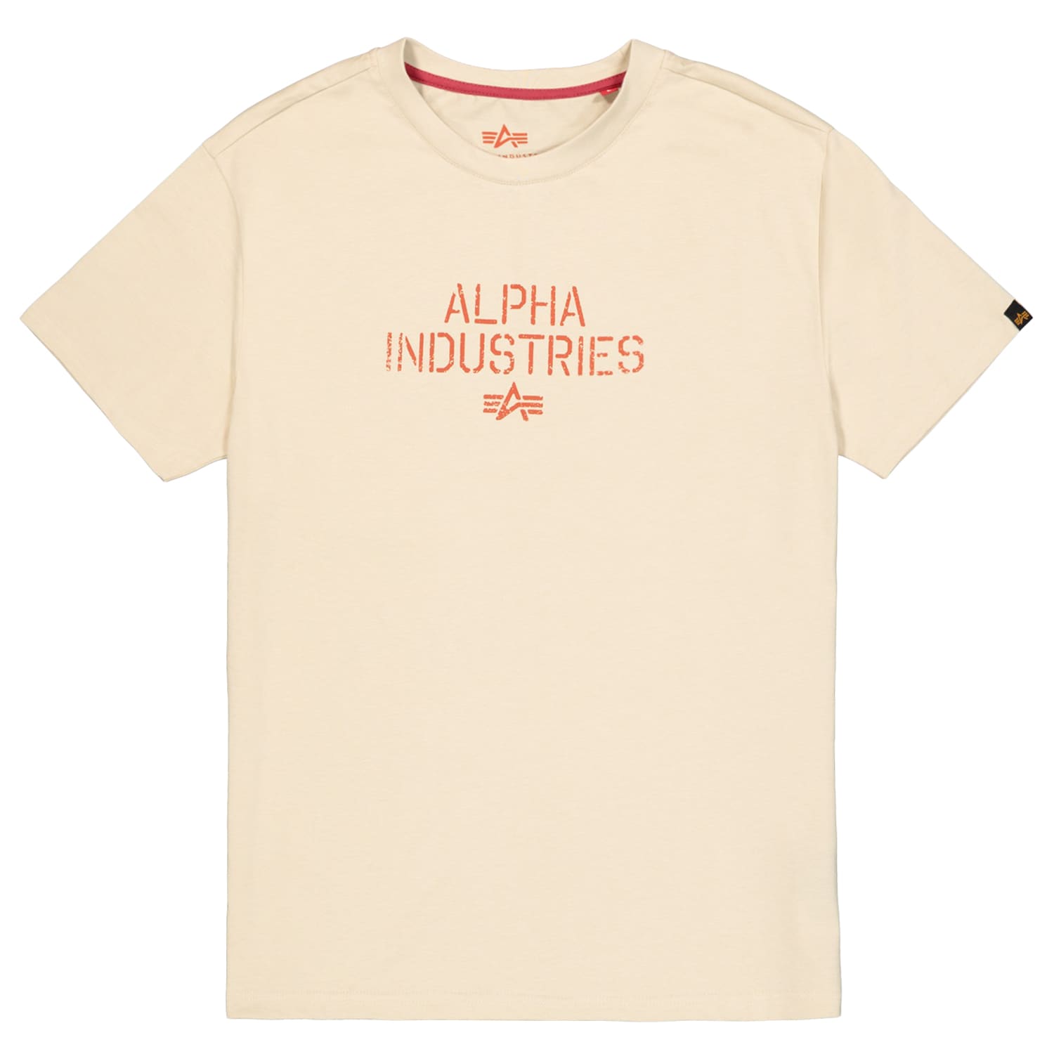 Alpha Industries Target Backprint T-shirt - Vintage White