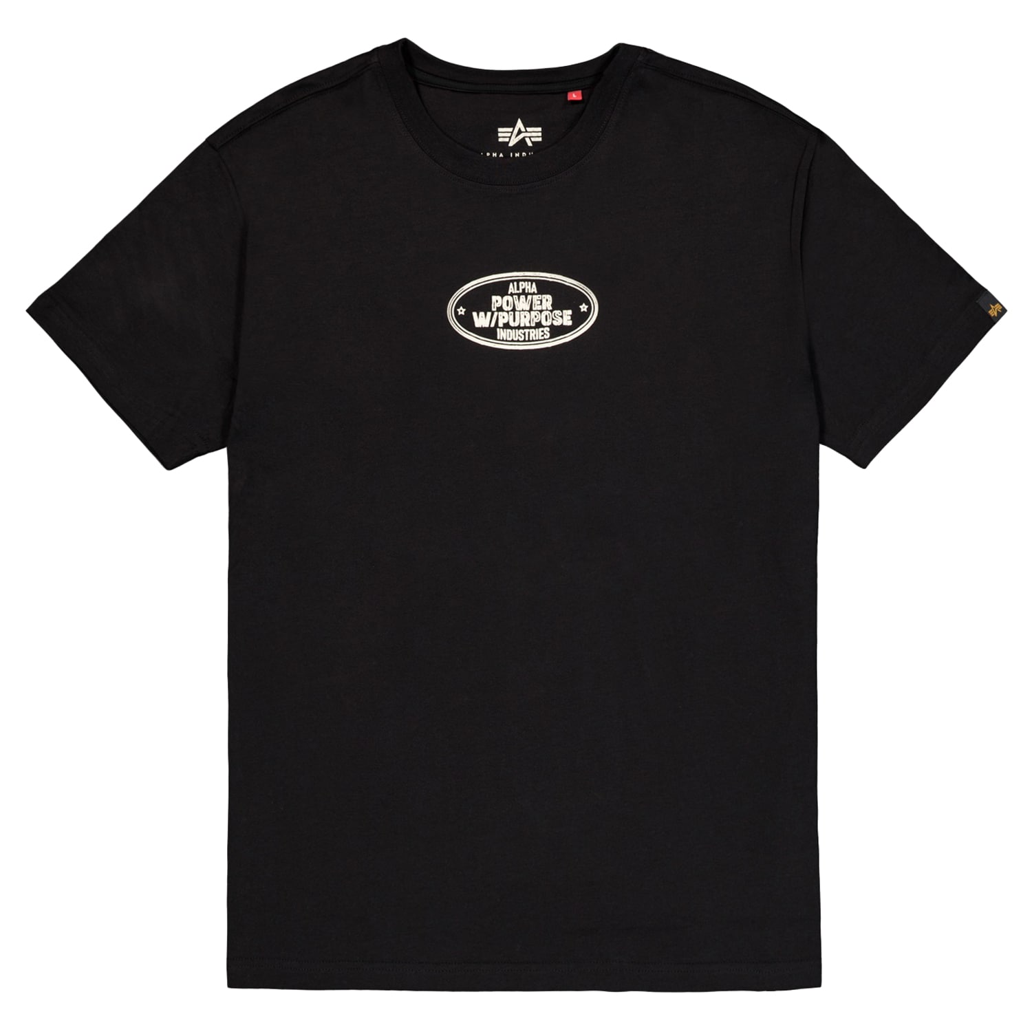 Alpha Industries Noseart Backprint T-shirt - Black