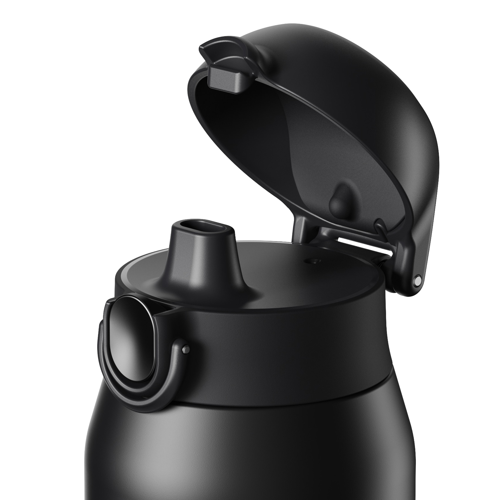 ION8 Revive Triple Wall Flip Thermal Bottle 720 ml - Panther Black