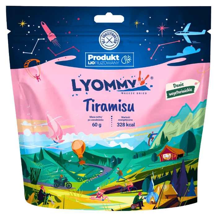 Lyommy Freeze-dried food Tiramisu 60 g/328 kcal