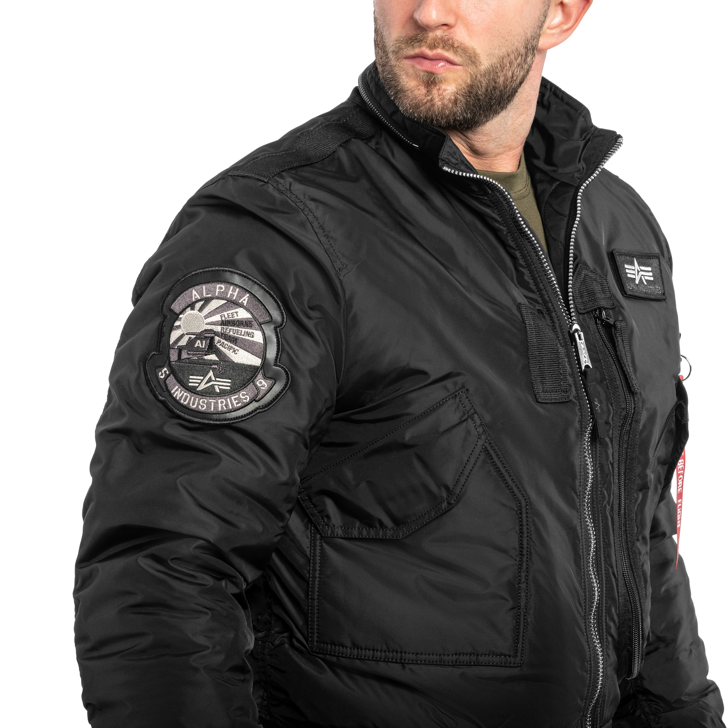 Alpha Industries Engine jacket - Black
