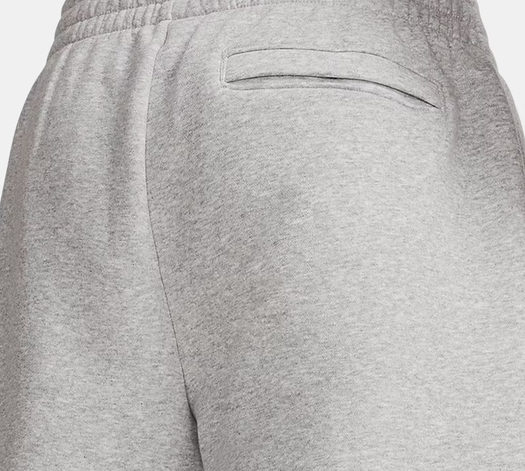 Under Armour Icon Fleece Trousers - Mod Gray Full Heather/White