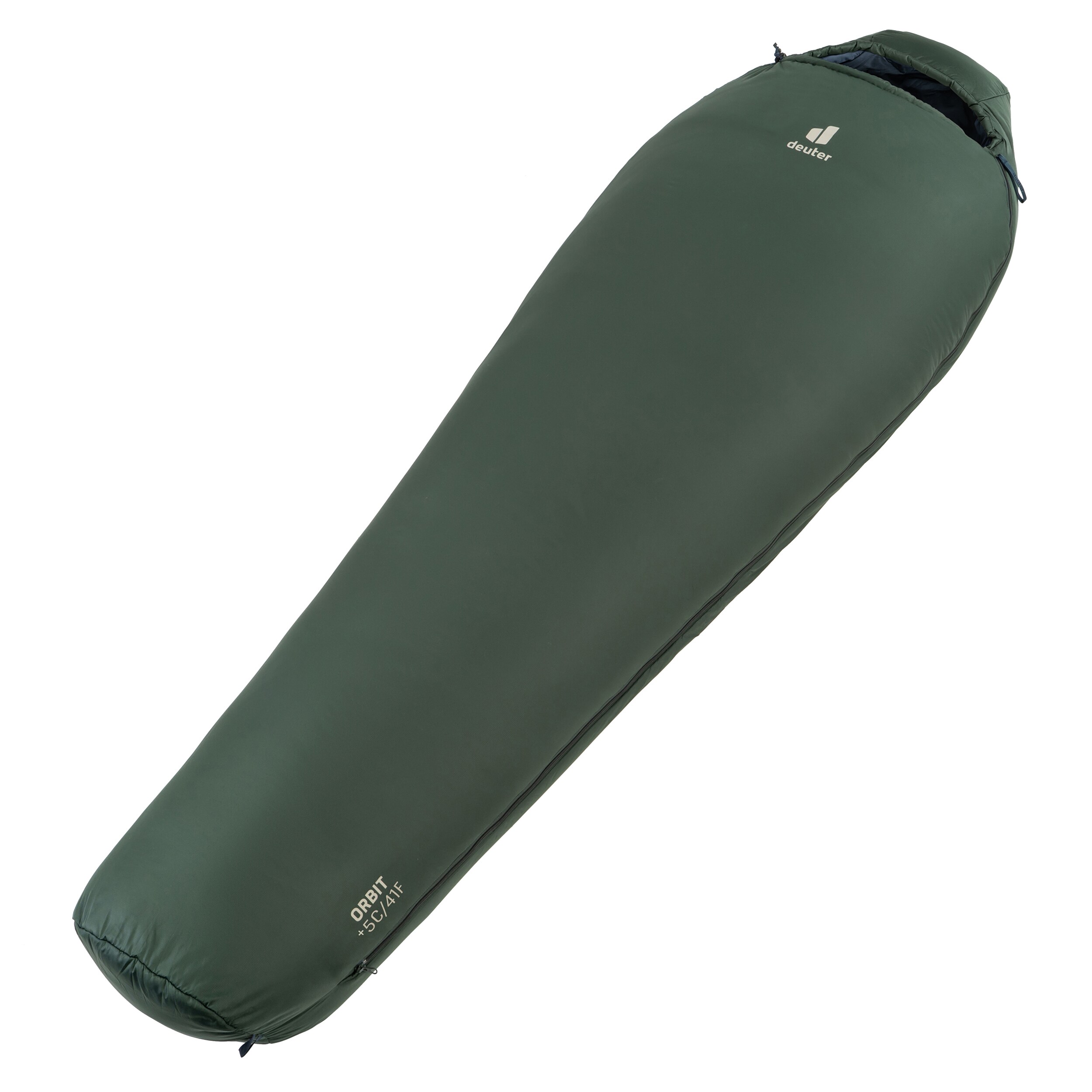 Deuter Orbit +5 deg. C Sleeping Bag Left - Ivy/Ink