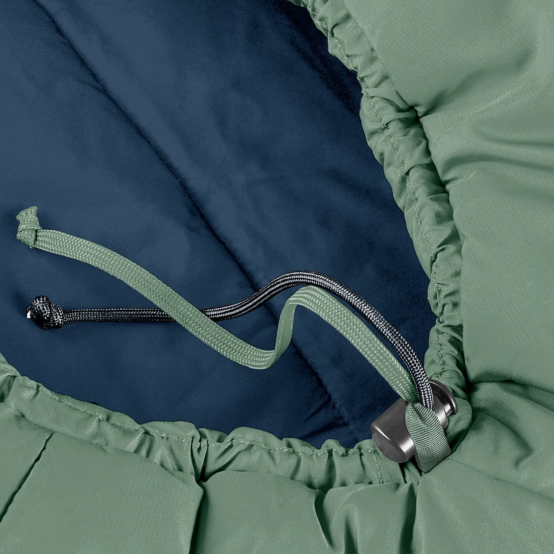 Deuter Orbit -5C Sleeping Bag Left - Ivy/Ink