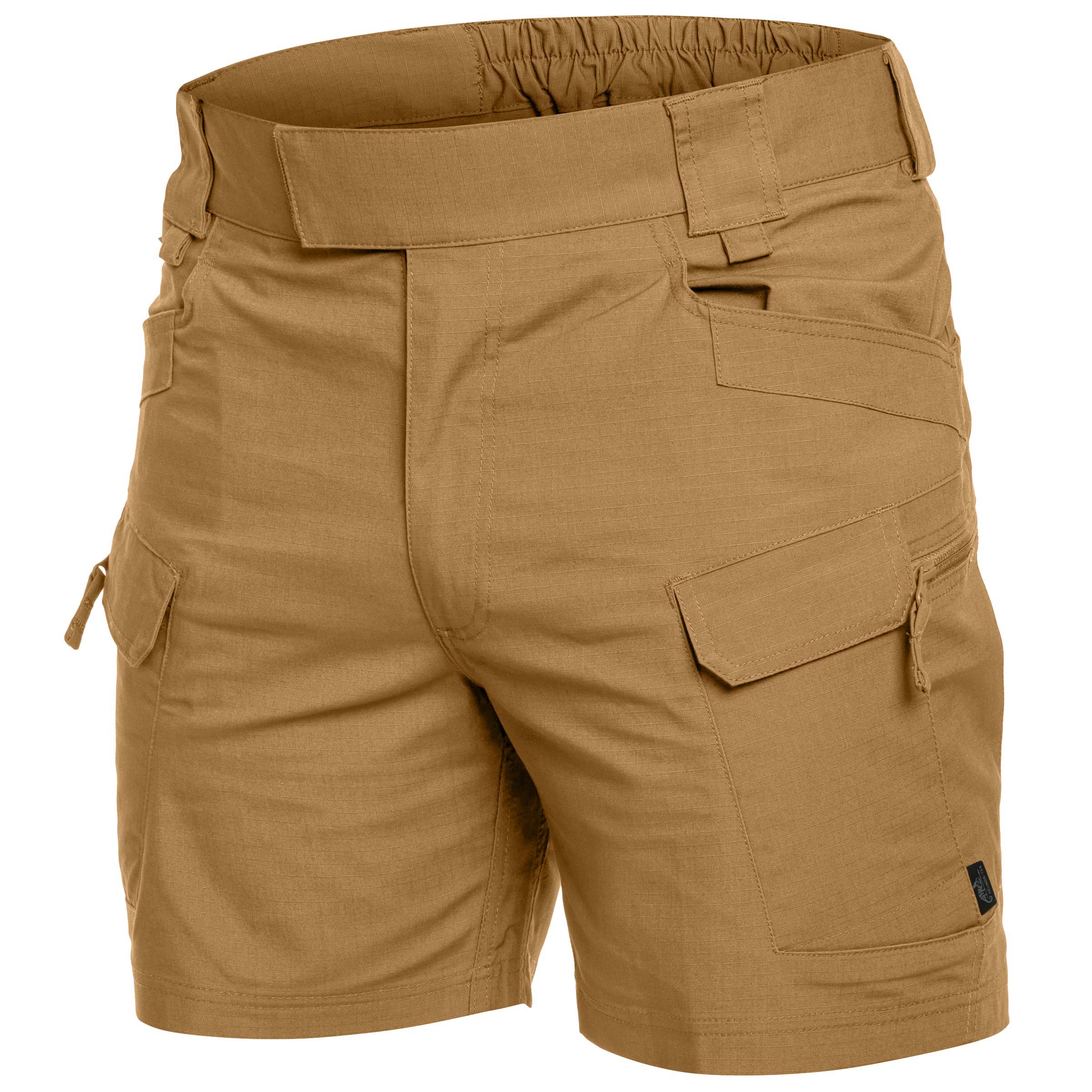 Helikon-Tex UTS PolyCotton Stretch Rip-Stop Shorts 6" - Coyote