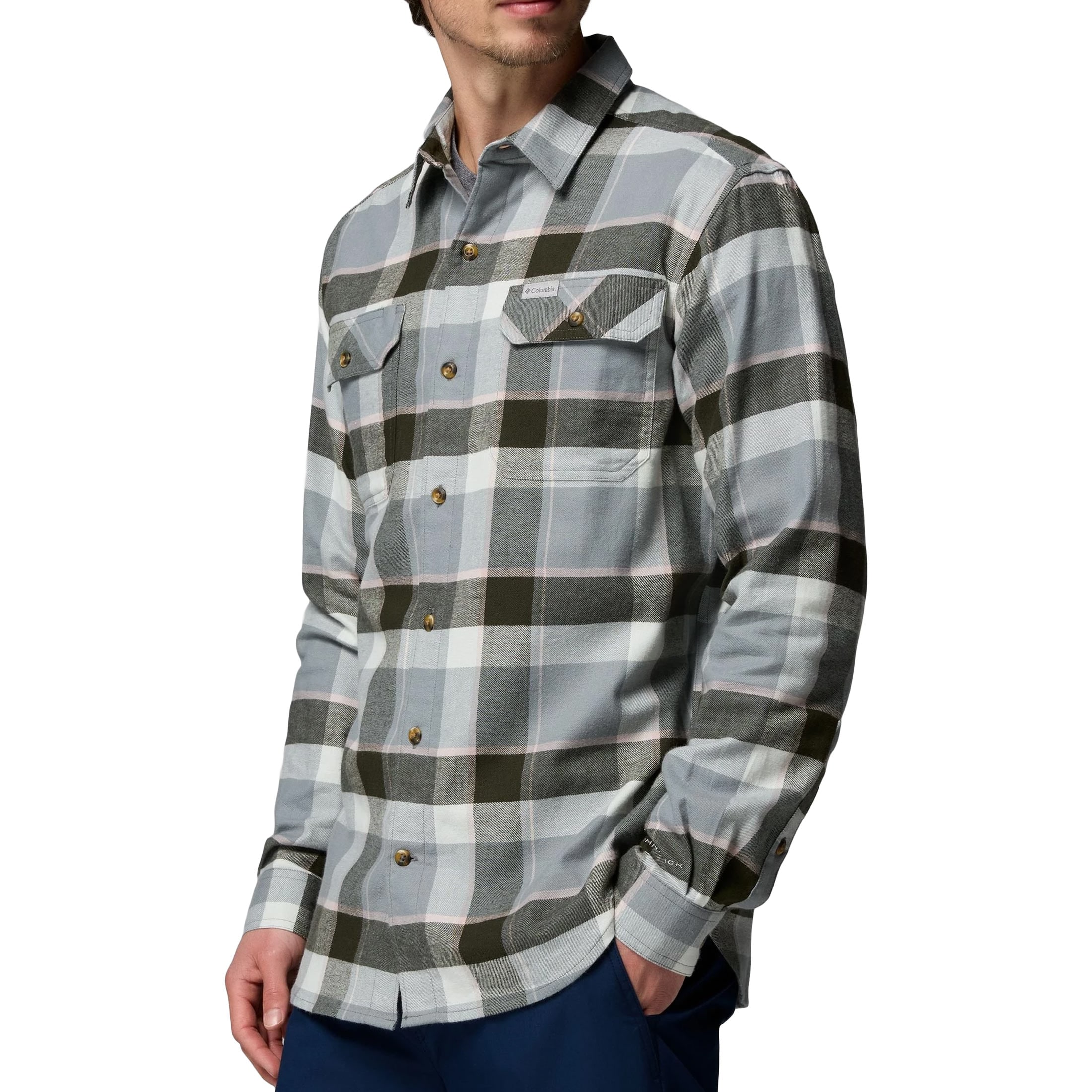 Columbia Flare Gun Stretch Flannel Shirt - Sedona Sage Daytrip