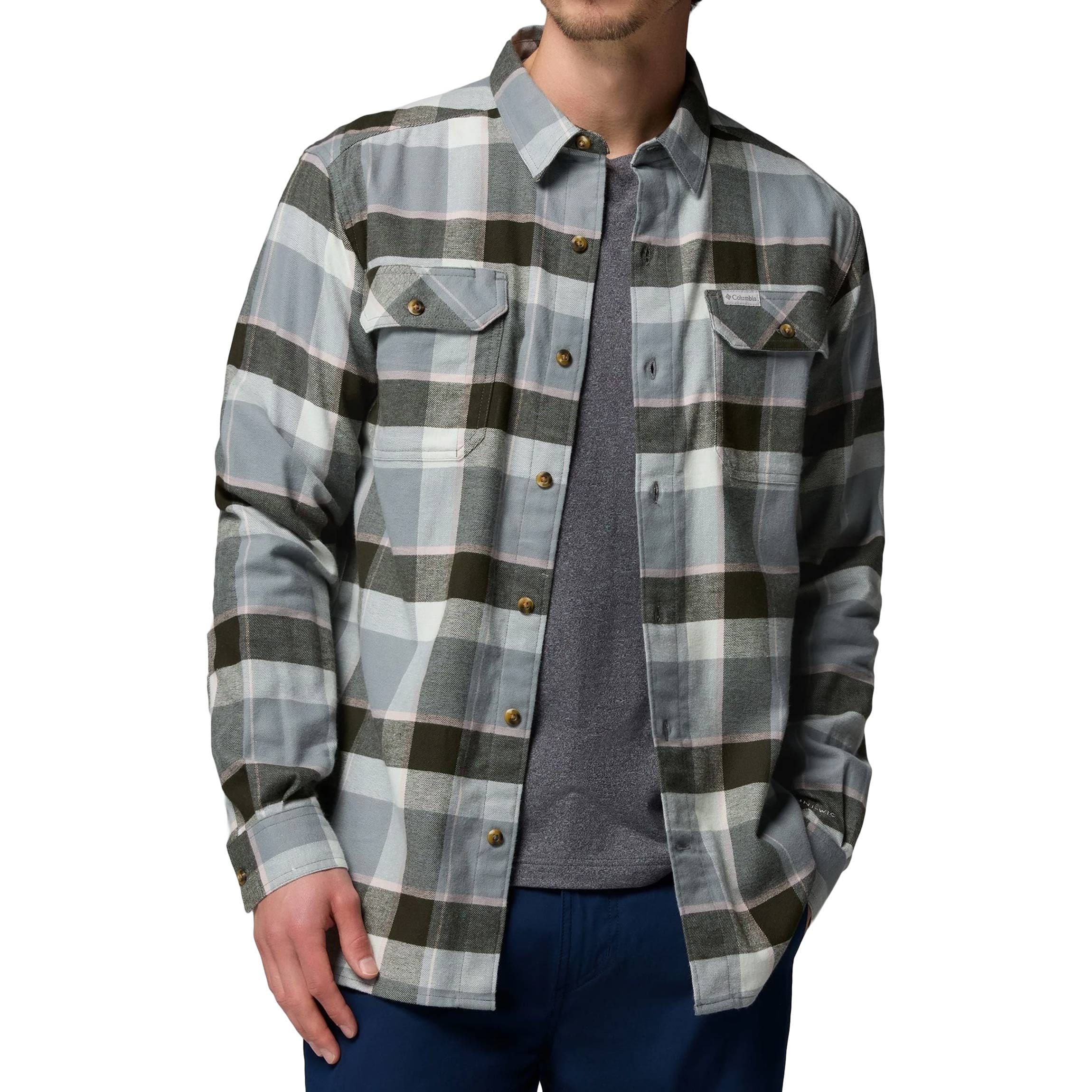 Columbia Flare Gun Stretch Flannel Shirt - Sedona Sage Daytrip