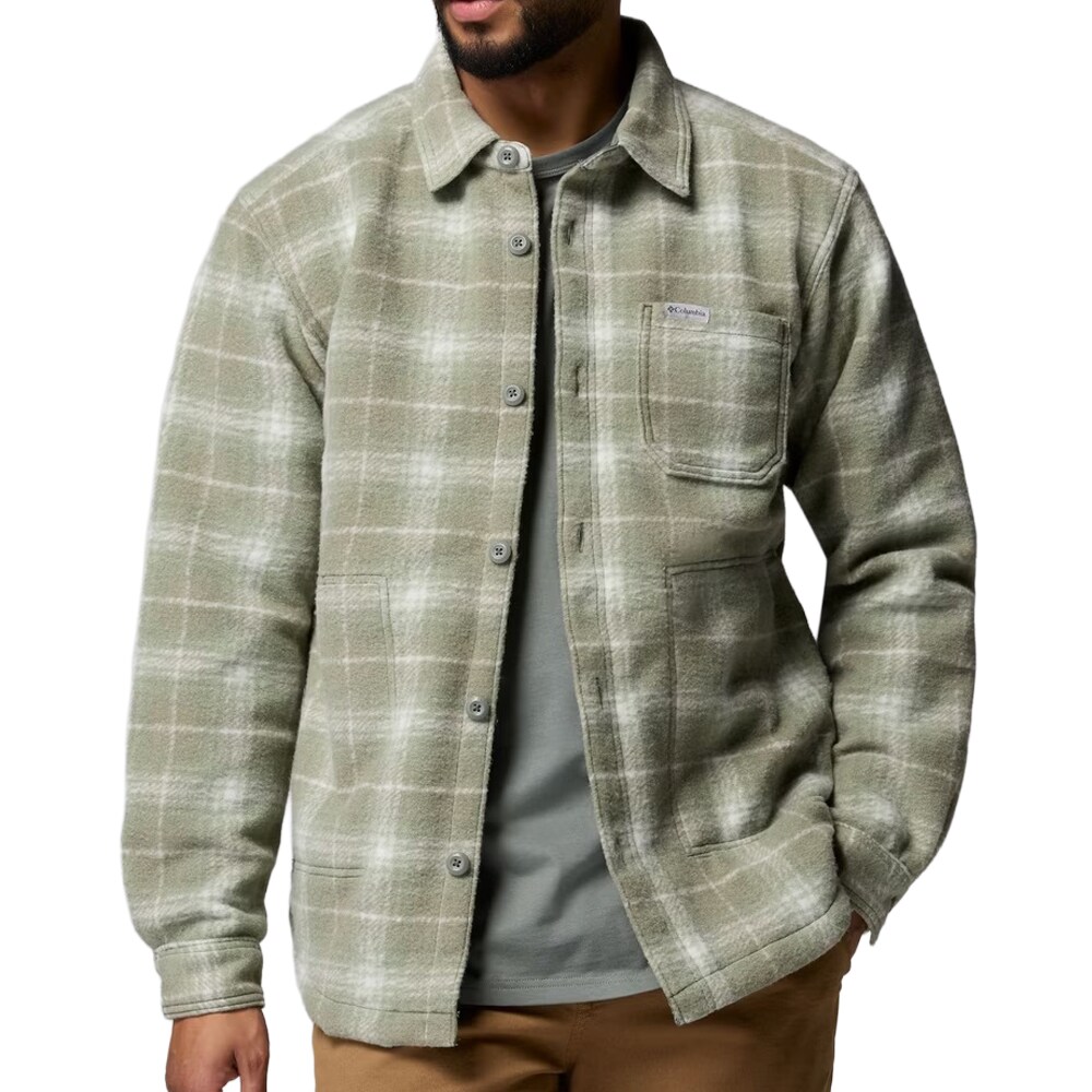 Columbia Hunter Arch Shirt Jacket Shirt - Sedona Sage/Bivy Plaid