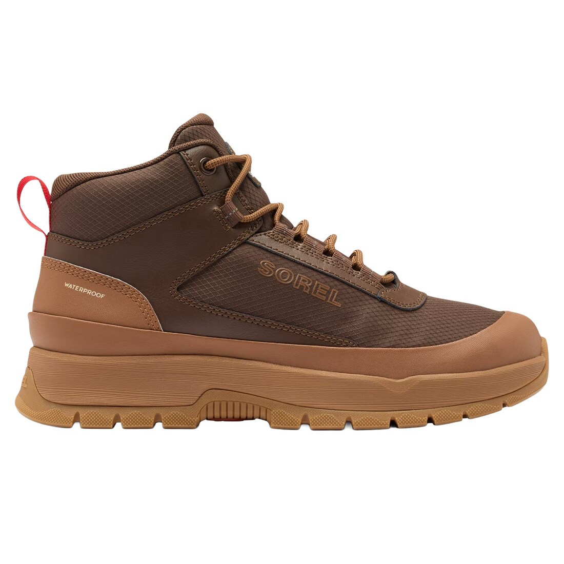 Sorel Outing NW Sneaker MID WP Shoes - Velvet Tan/Tobacco