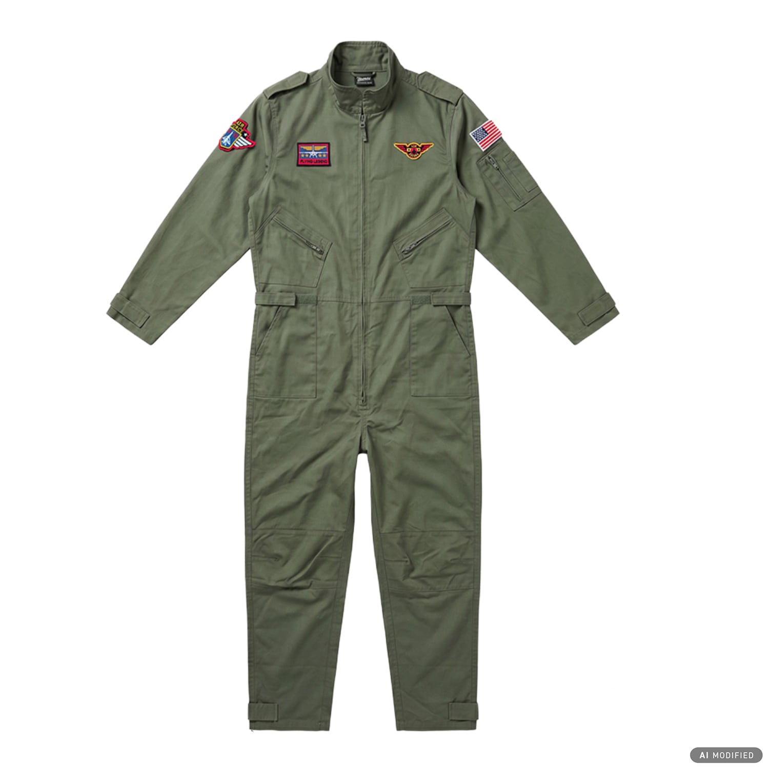 Brandit Pilot Suit Coveralls - Olive